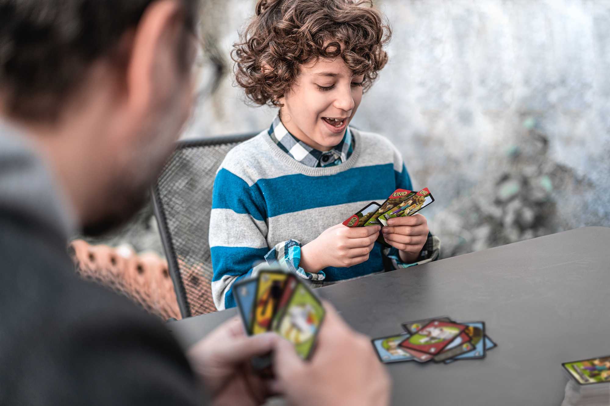 UNO Card Game. Gifts For Kids. Minecraft Themed. Storage Tin Box - Image 2