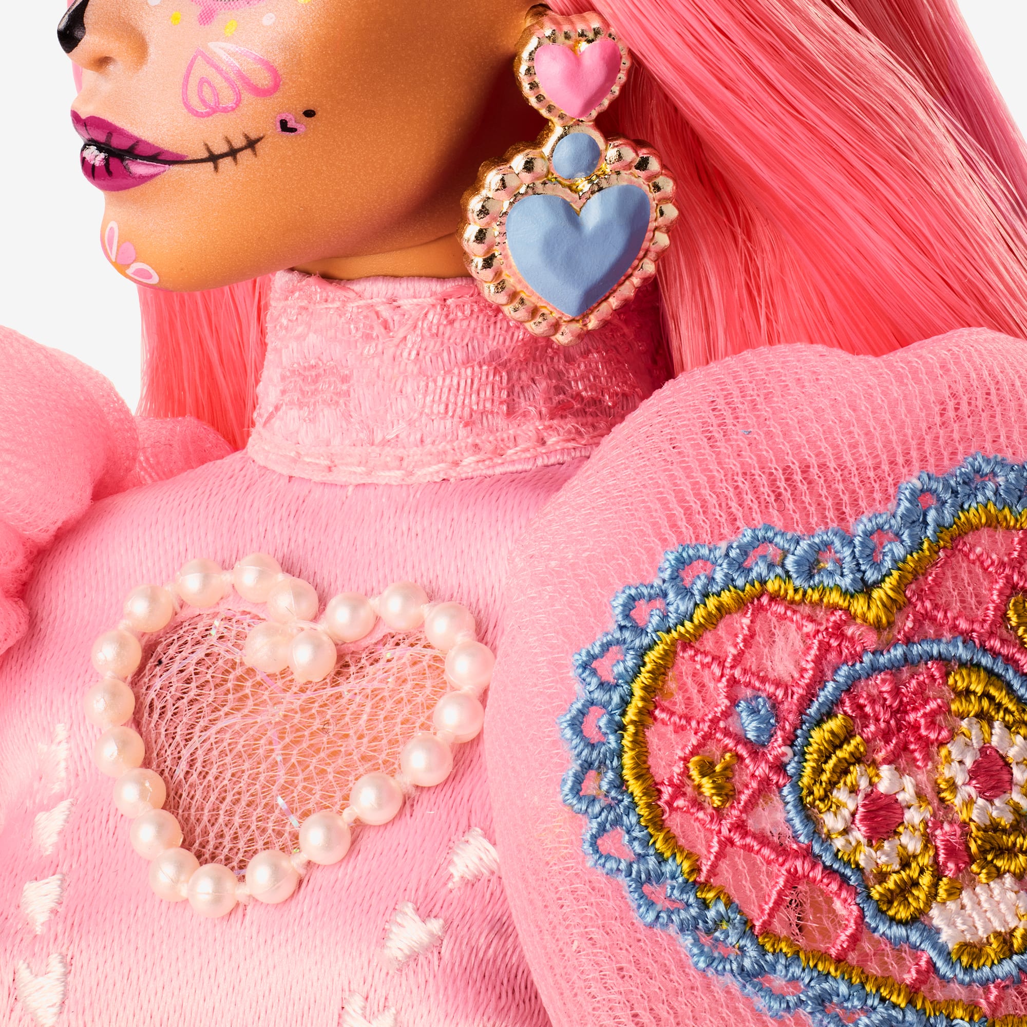 2023 Día De Muertos Barbie x Pink Magnolia Doll - Image 13