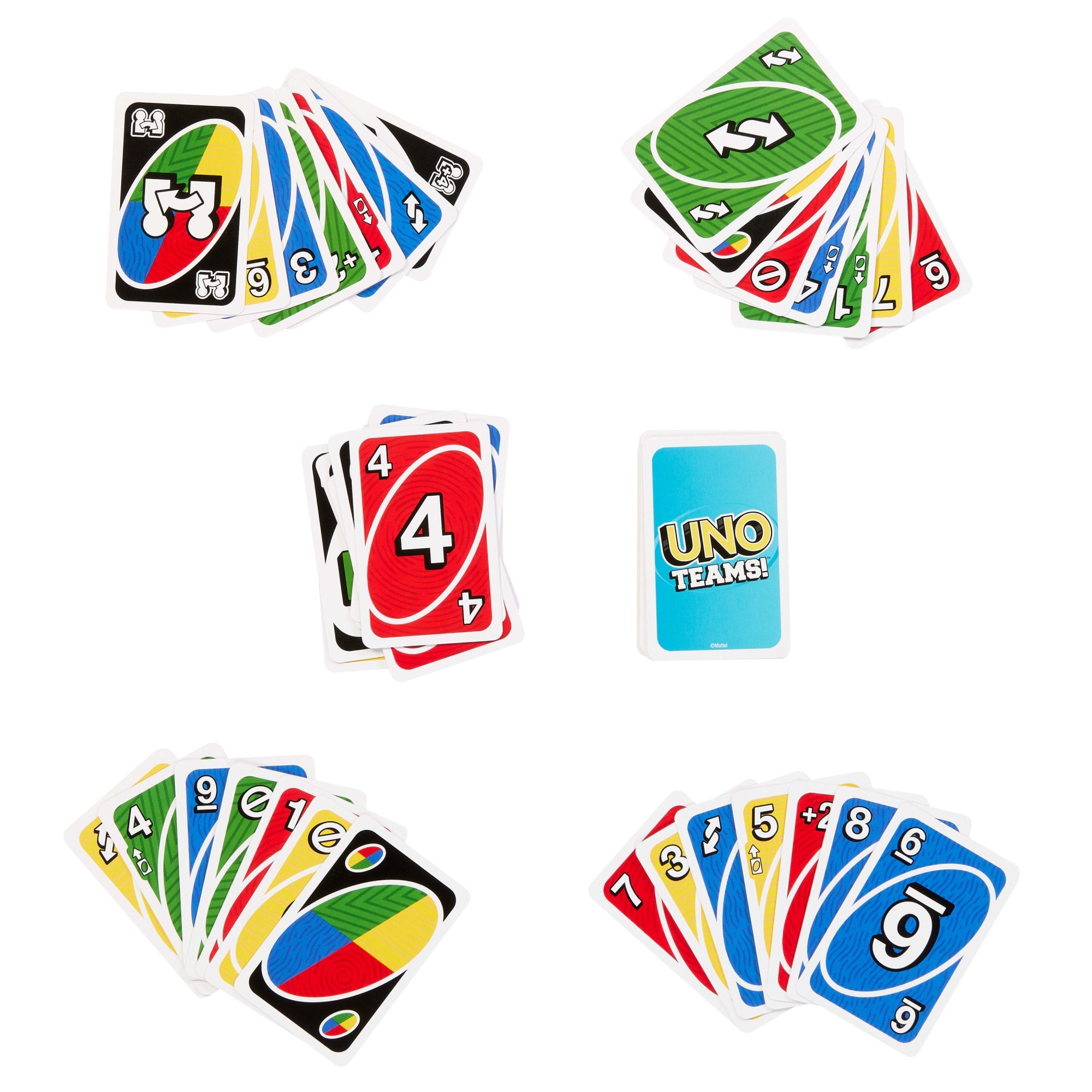 Uno-Jeu de Cartes Teams-en Équipes Pour Toute La Famille - Image 5
