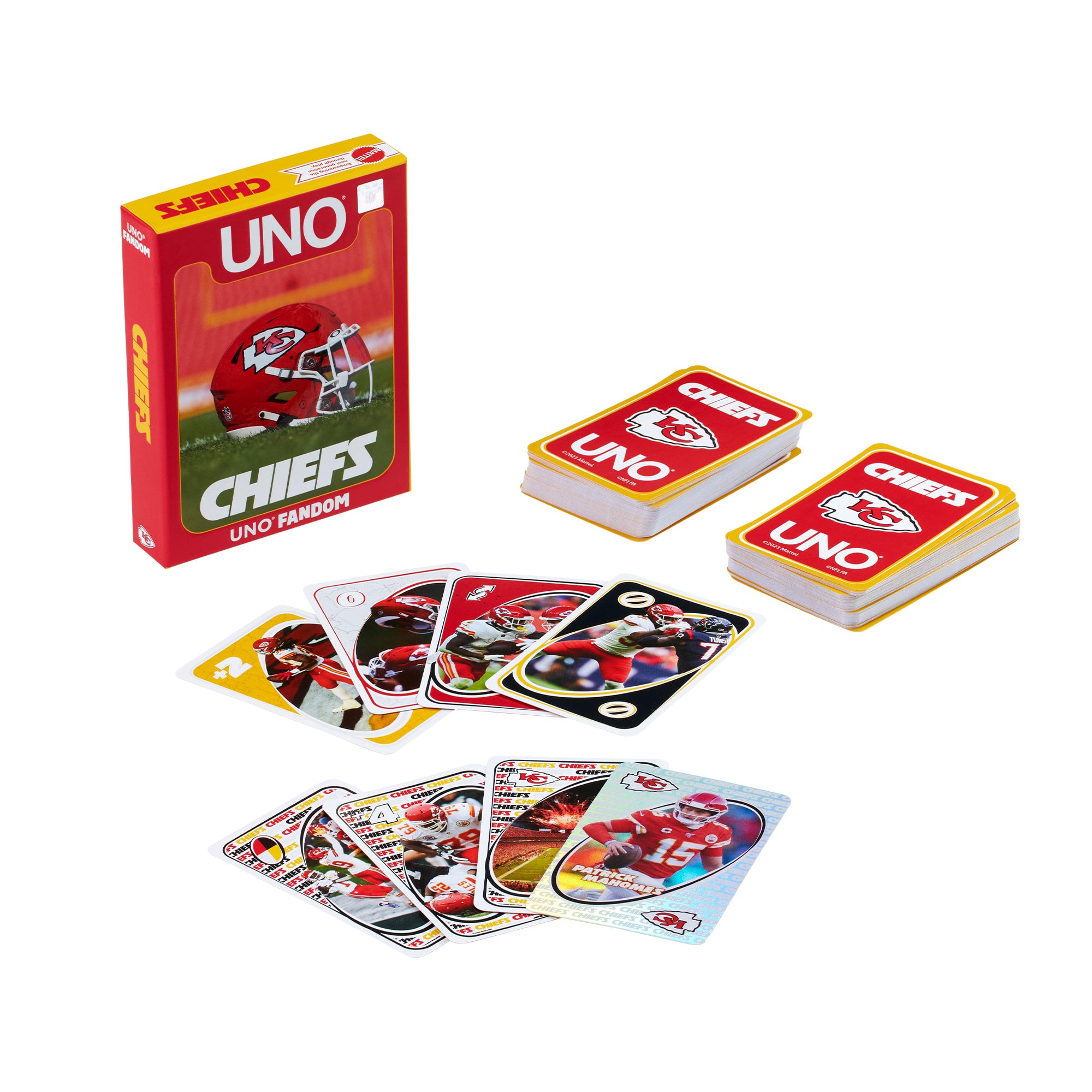 UNO Fandom NFL Kansas City Chiefs Game Deck - Image 2