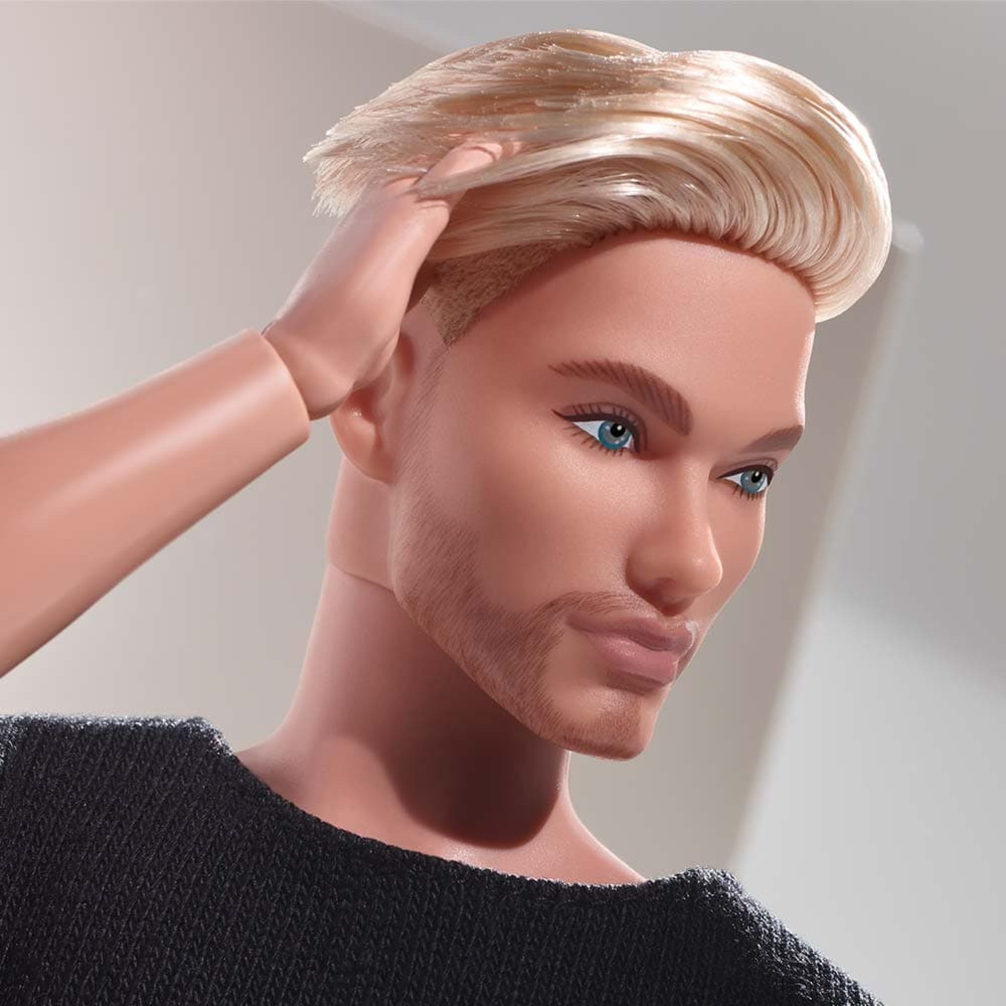 Barbie Looks Ken Doll (Blonde with Facial Hair) - Image 4
