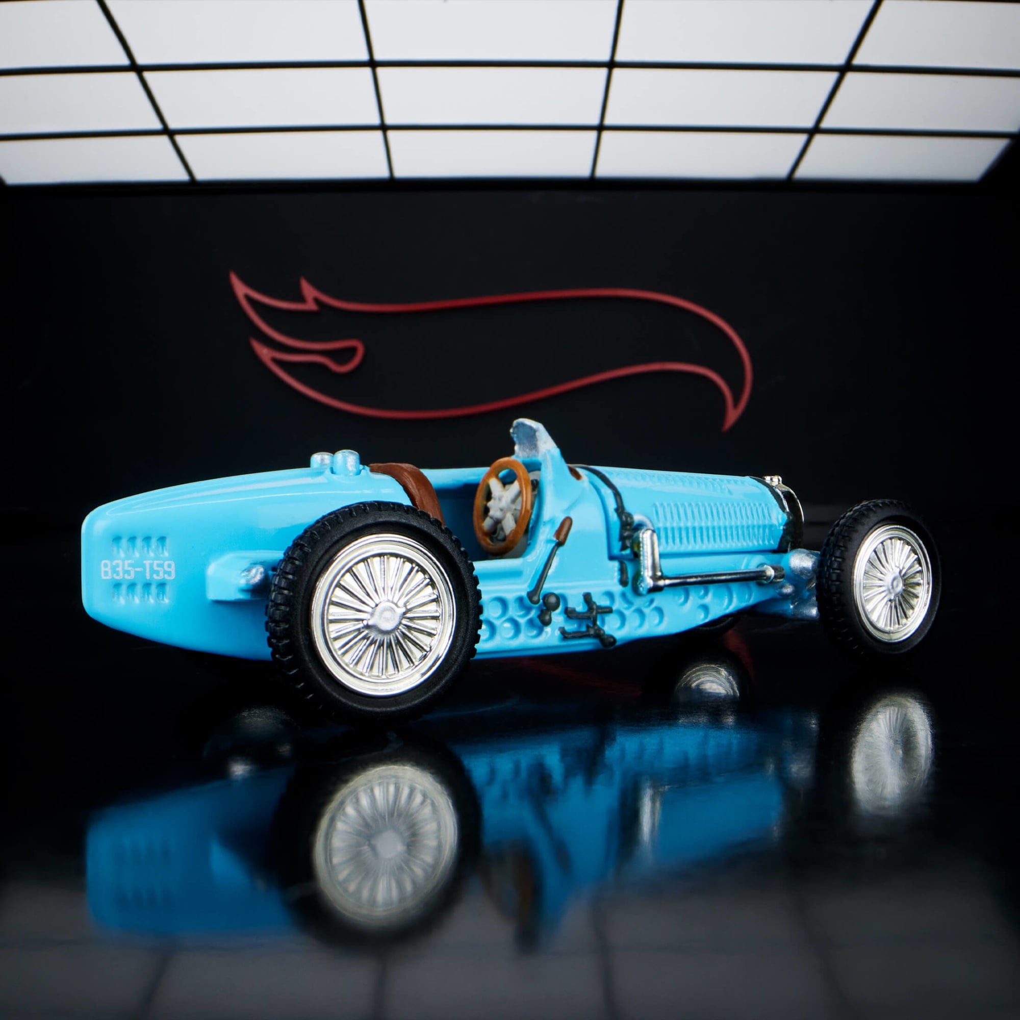 Hot Wheels Elite 64 Bugatti Type 59 - Image 3