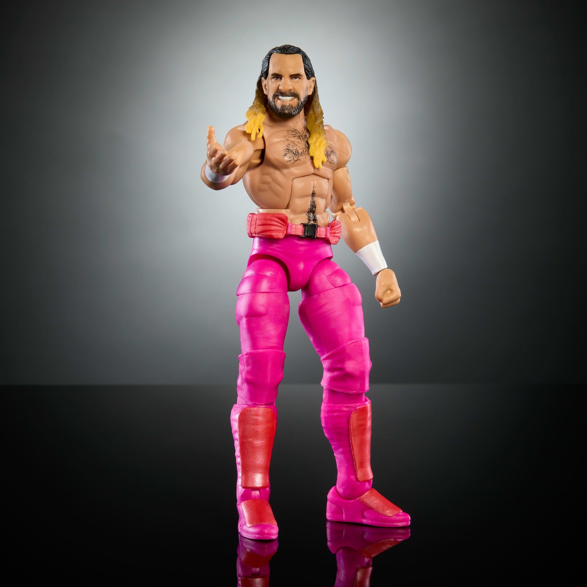 WWE Elite Collection Premium Live EVent Seth Rollins Action Figure Set. Wrestlemania Collectible - Image 4