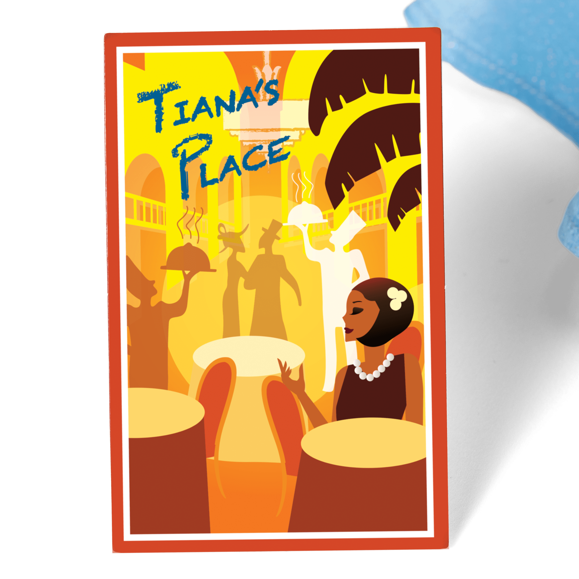 American Girl® Disney Princess Tiana Evening Star Dress & Accessories for 18-inch Dolls - Image 8
