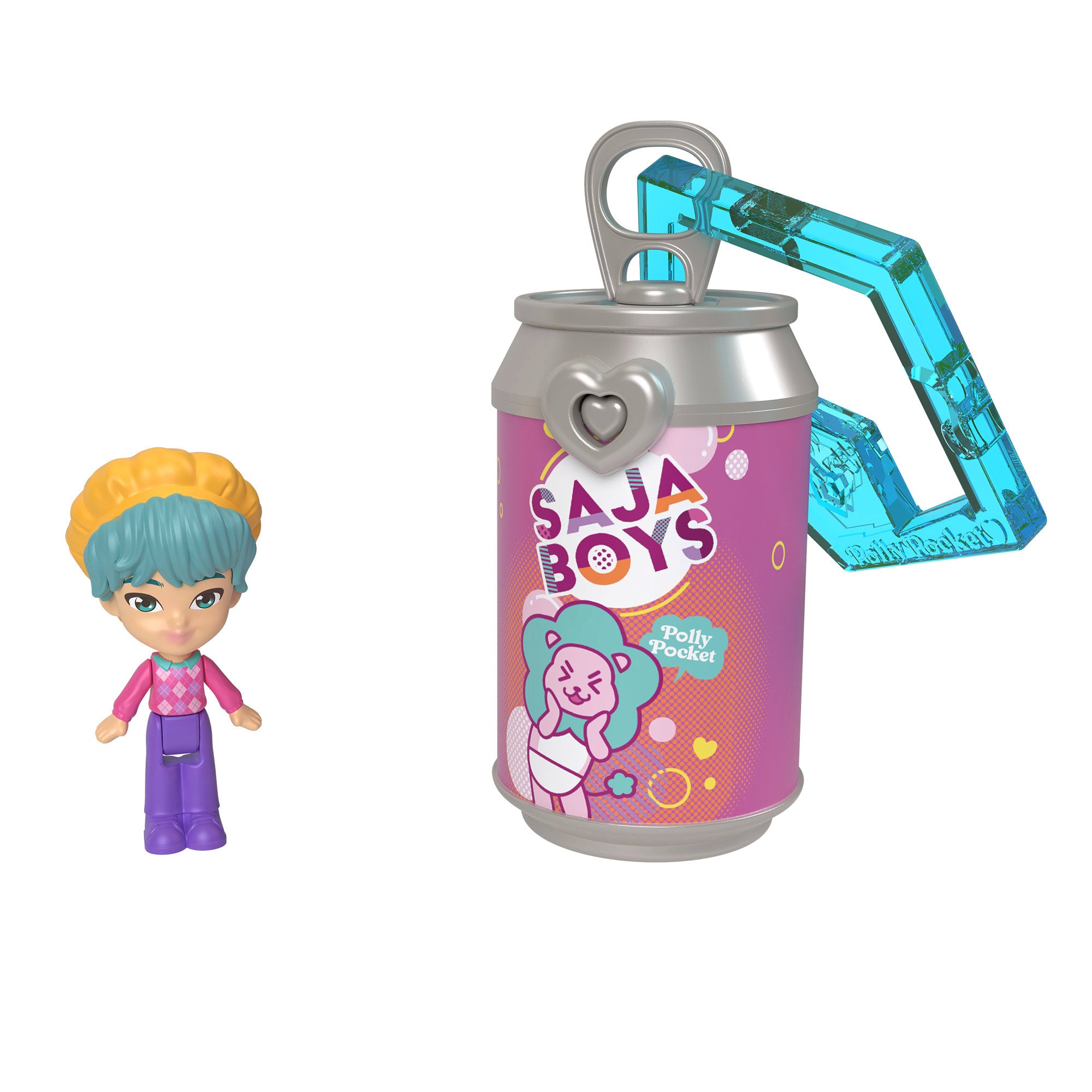 Polly Pocket x KPop Demon Hunters Saja Boys 5-Pack - Image 3