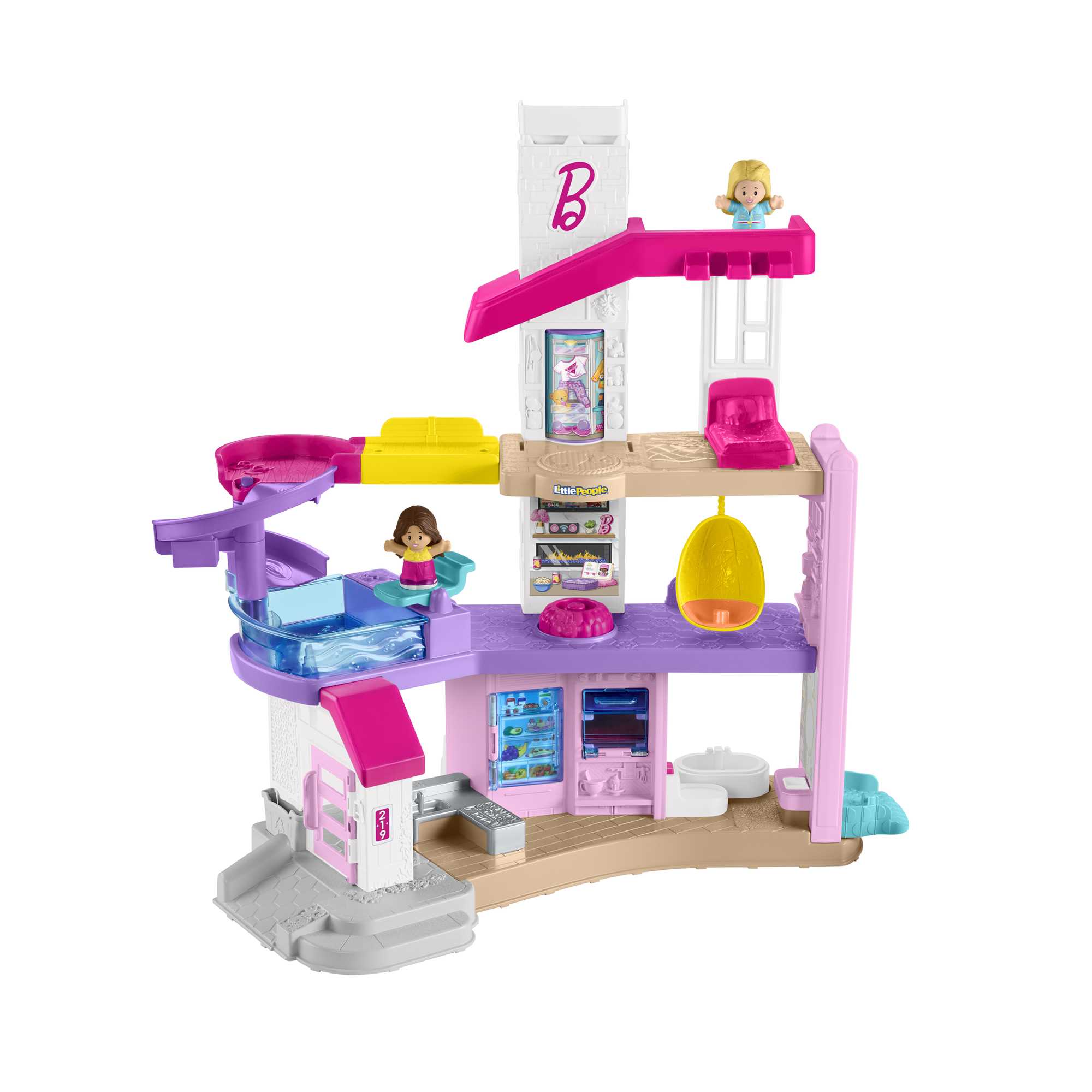 Little People Petite Maison de Rêve Barbie Version Anglaise et Française - Image 5