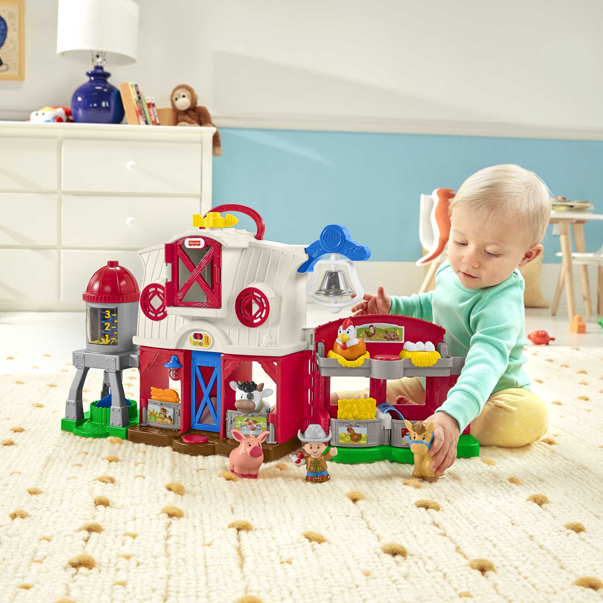 Fisher-Price Little People Les Animaux de La Ferme Version Anglaise et Française - Image 2