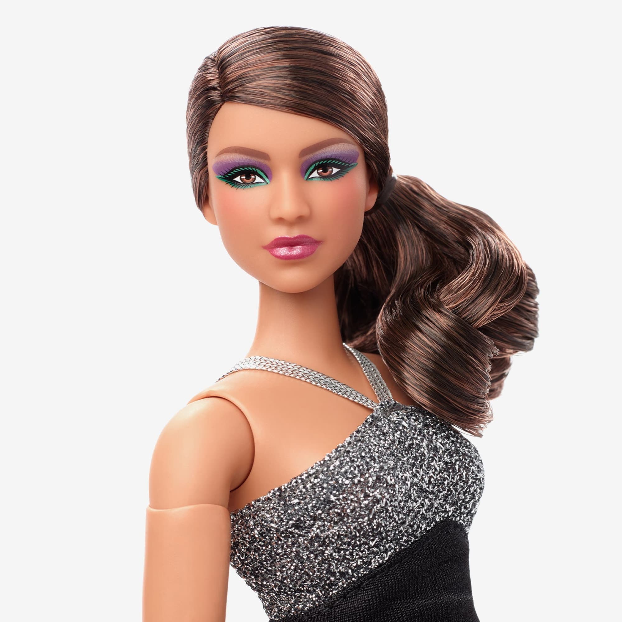 Barbie Signature Barbie Looks Doll (Curvy. Brunette) - Image 3