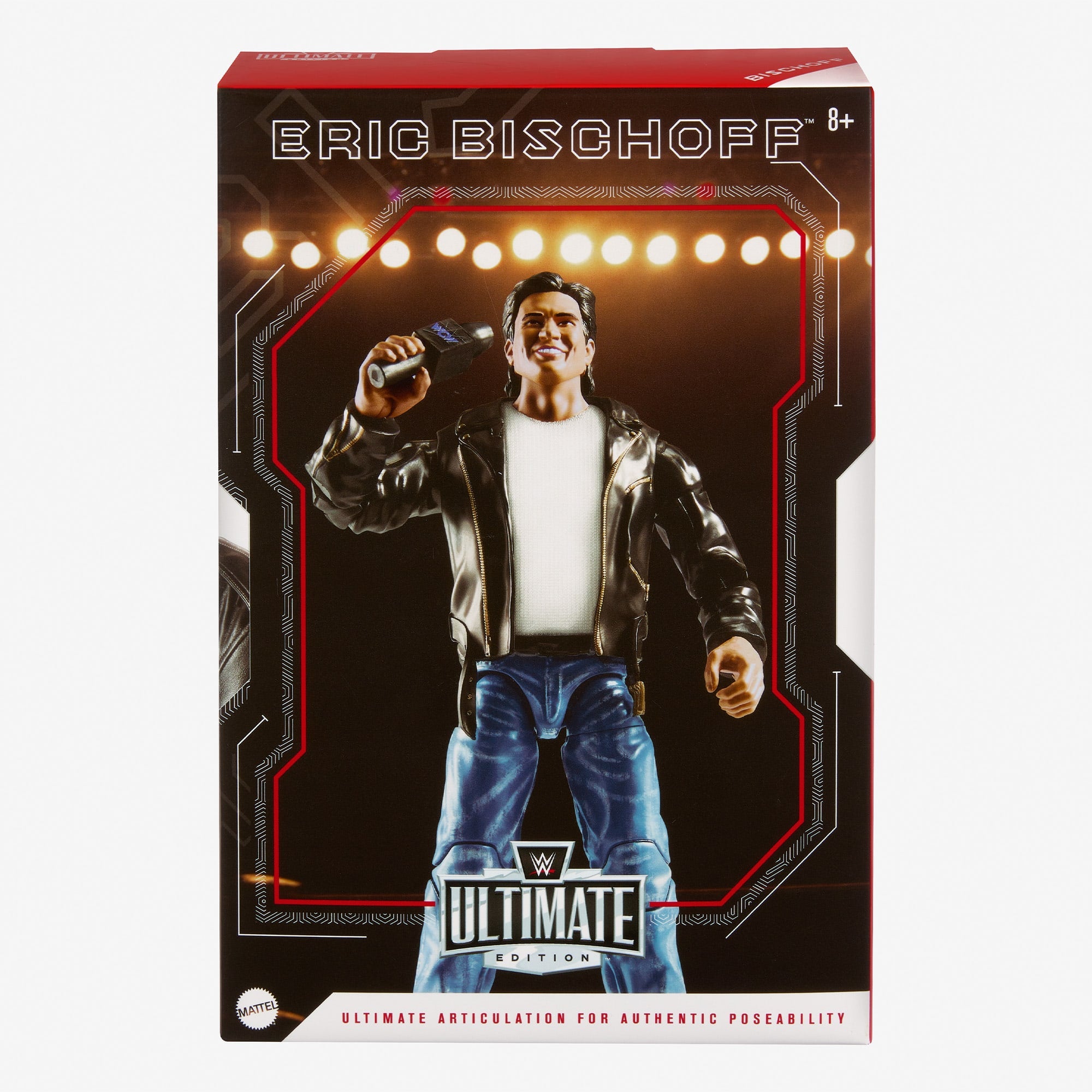 WWE Ultimate Edition WCW Monday Nitro Ring w/ Eric Bischoff - Image 11