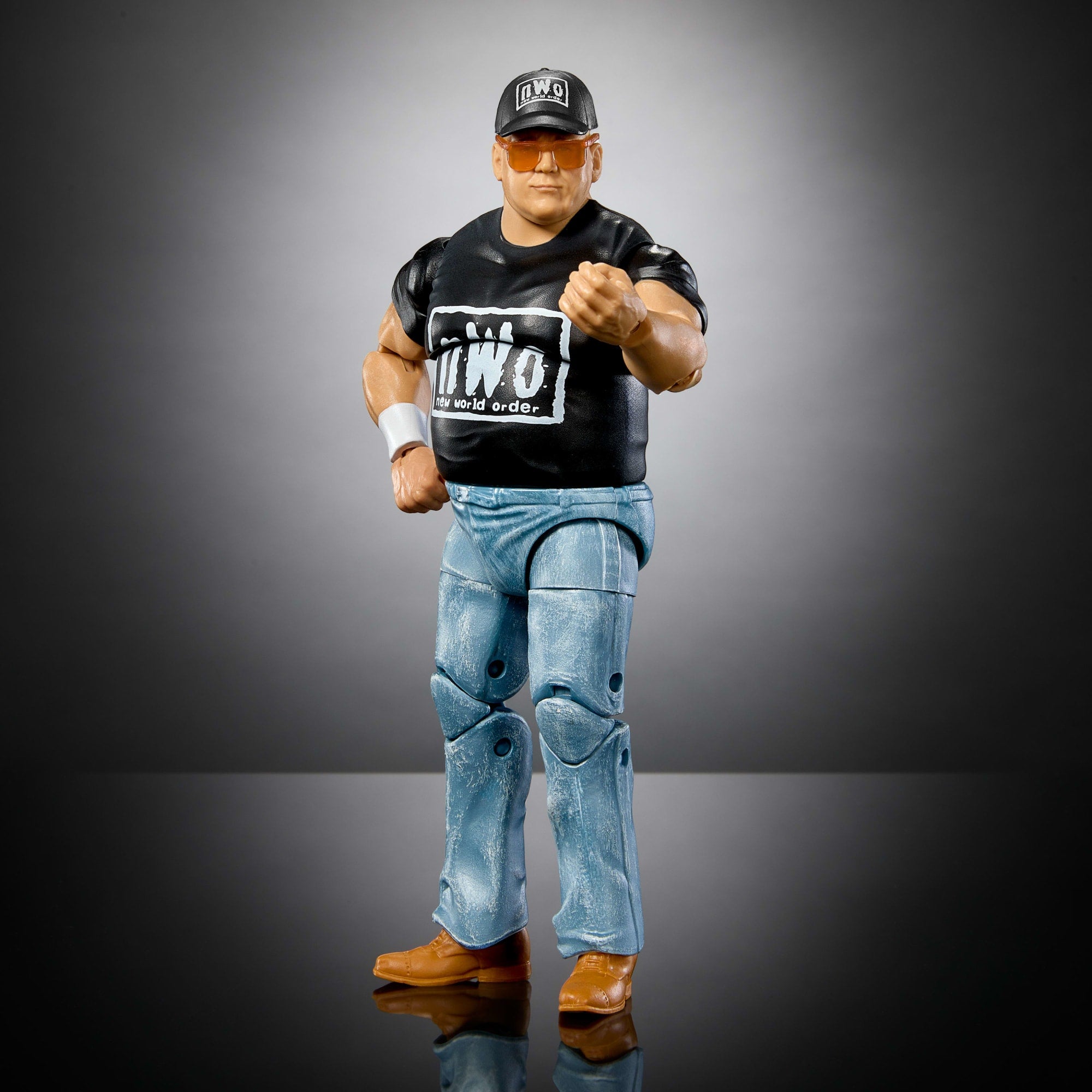WWE Monday Night War Elite Collection Ultimate Warrior Action Figure & Dusty Rhodes Build-A-Figure Parts - Image 7