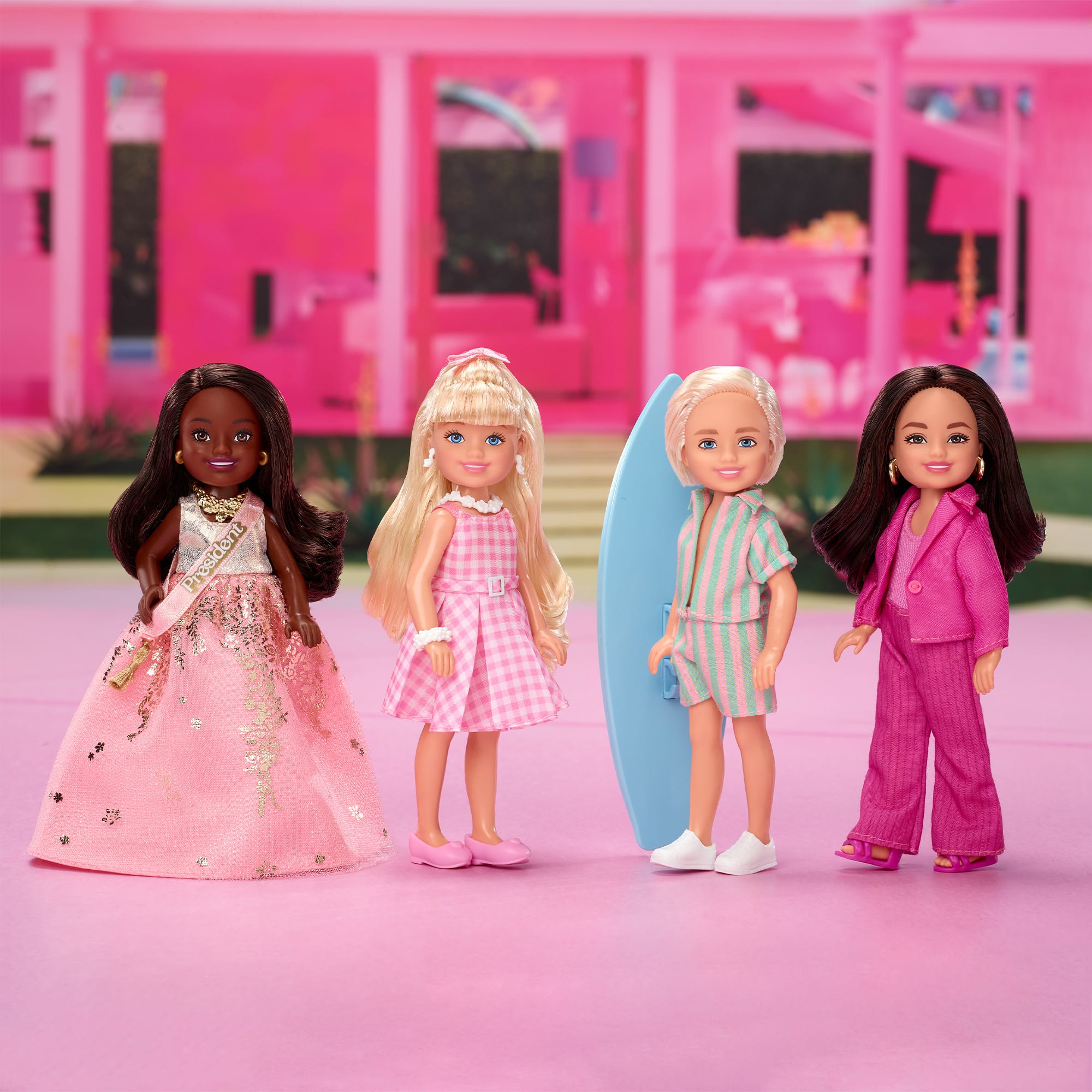 Barbie The Movie Chelsea Small Doll 4-Pack - Image 3