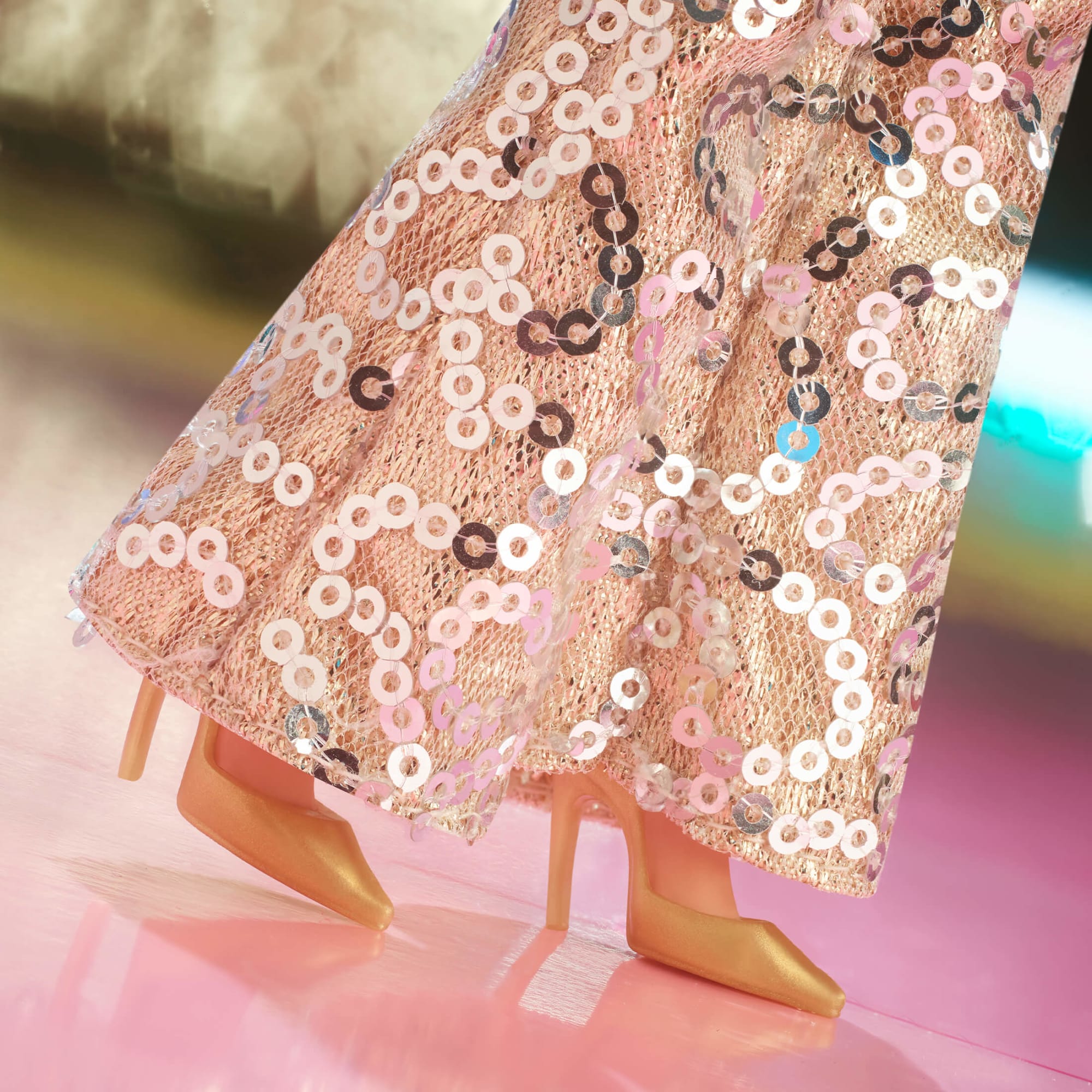 Barbie in Gold Disco Jumpsuit – Barbie The Movie | Mattel Creations - Image 7
