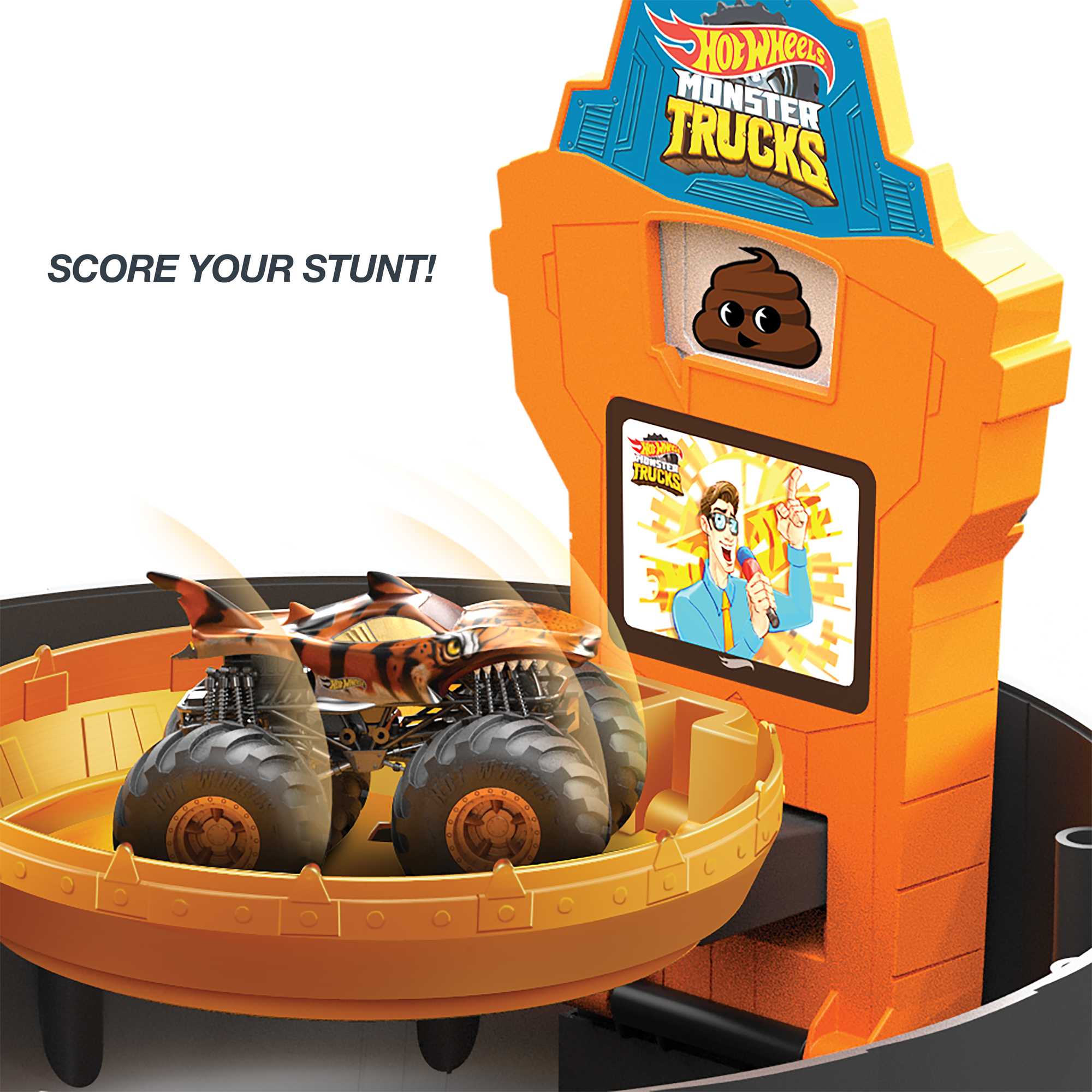 Hot Wheels Monster Trucks Stunt Tire Playset. Gift For Kids 4 To 8 Years Old - Image 5