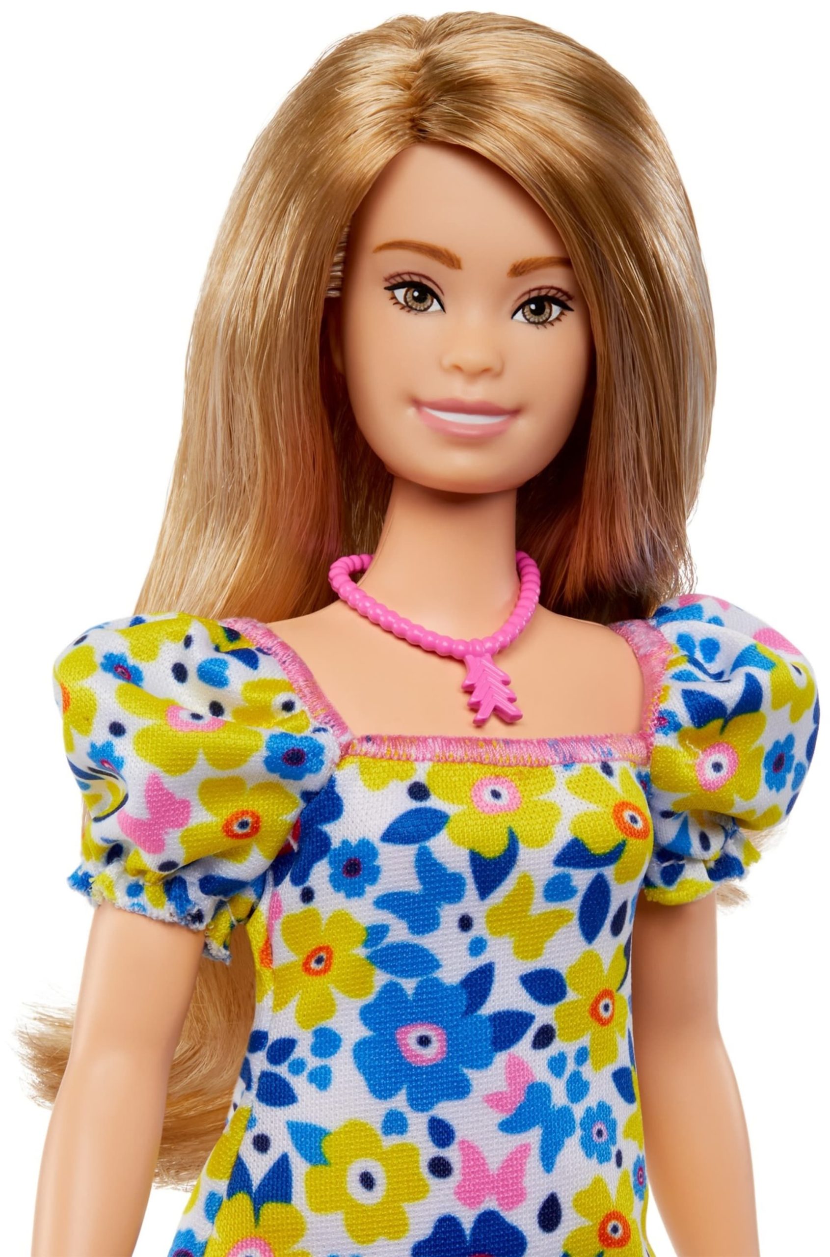 Barbie Fashionistas Doll #208. Barbie Doll With Down Syndrome Wearing Floral Dress - Image 3