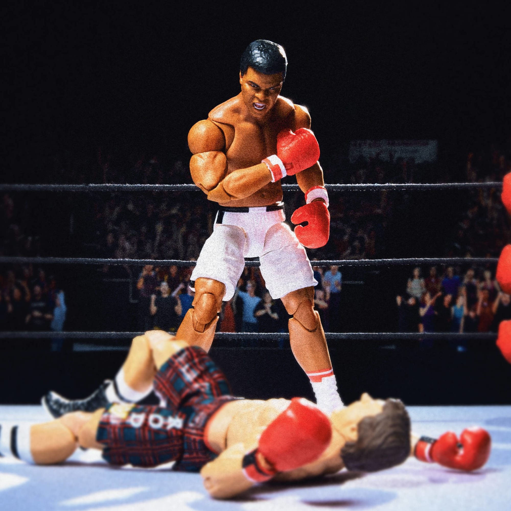 WWE Ultimate Edition Muhammad Ali Action Figure Set - Image 3