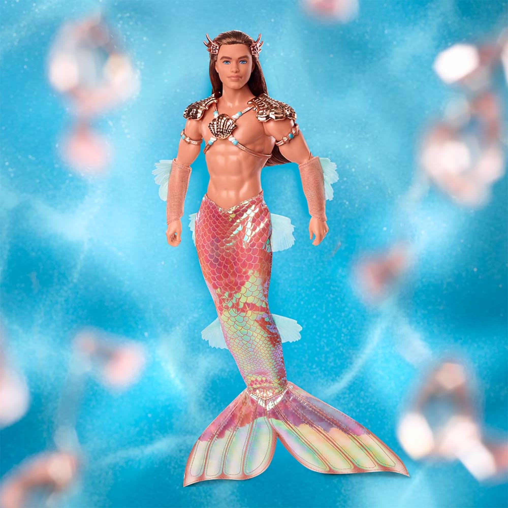 Barbie Signature King Ocean Ken Merman Doll - Image 5