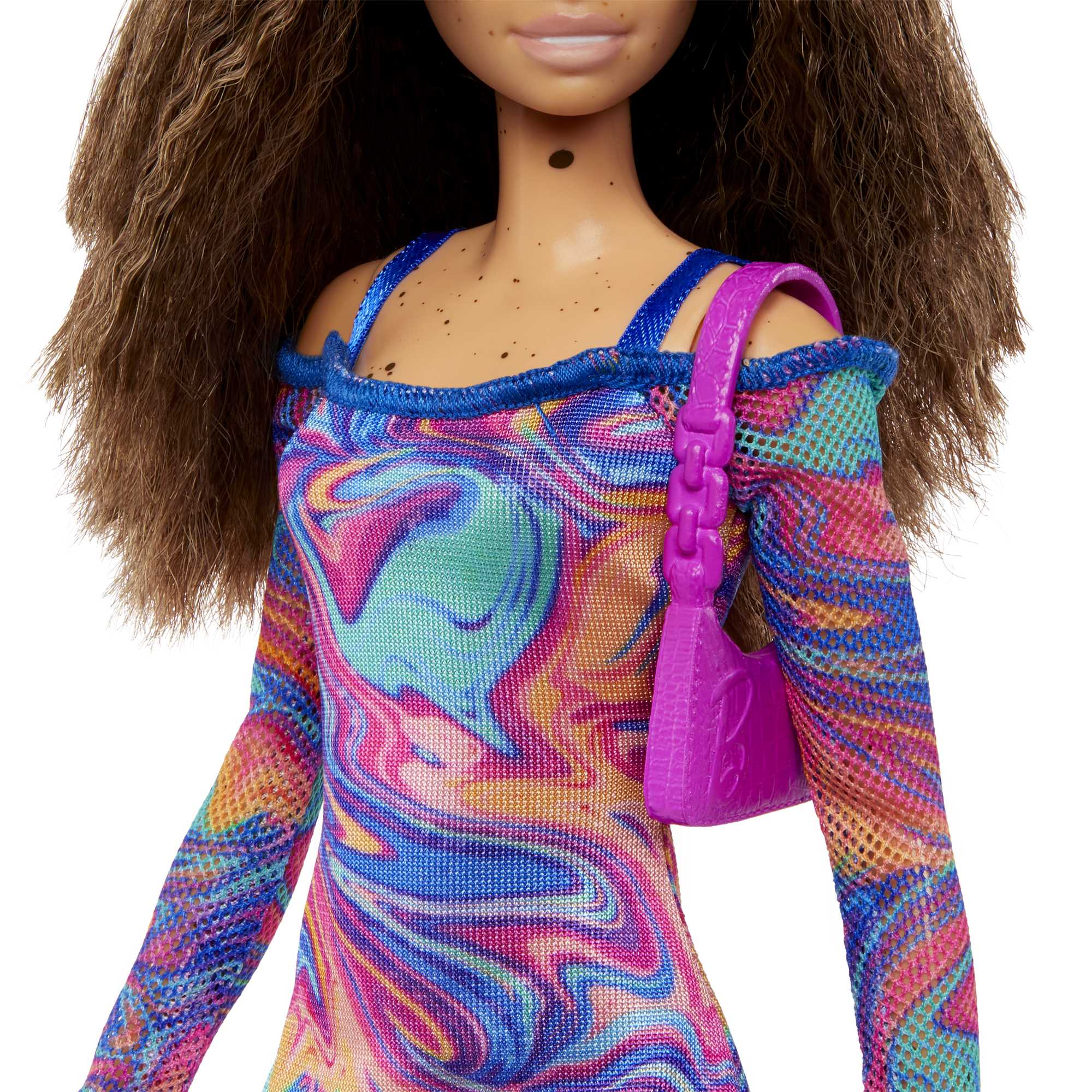 Barbie Fashionistas Doll #206 With Crimped Hair And Freckles - Image 3