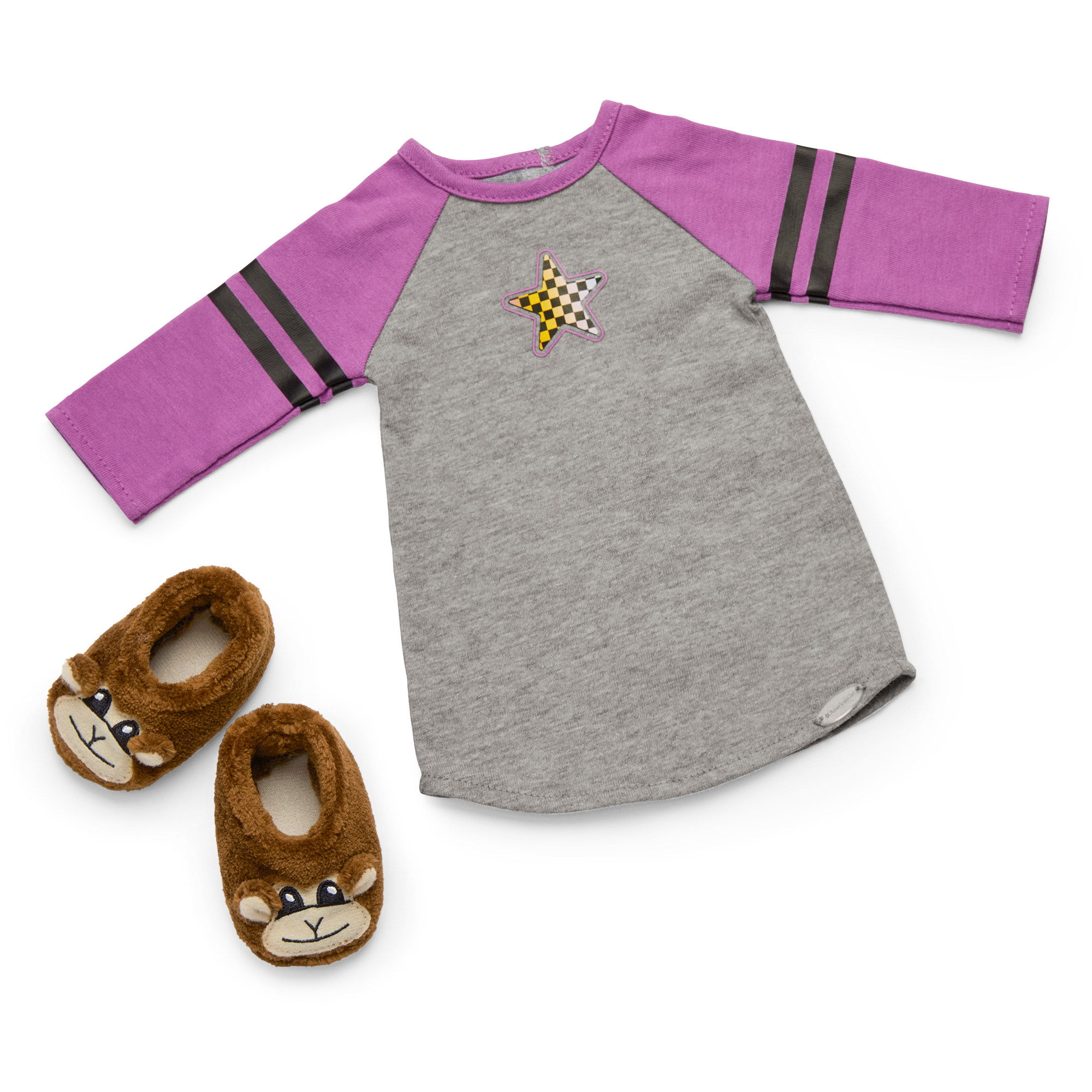 Nicki's™ Skater Dreams Sleep Shirt for 18-inch Dolls (Historical Characters)