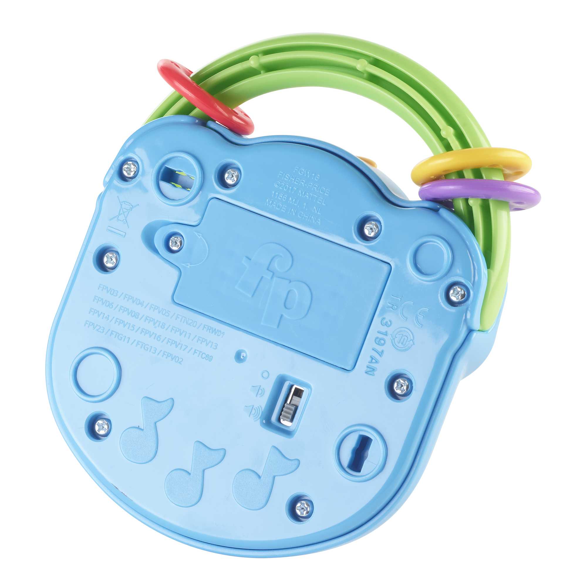 Fisher-Price Laugh & Learn Sing & Learn Music Player Baby & Toddler Toy Pretend Radio - Image 2