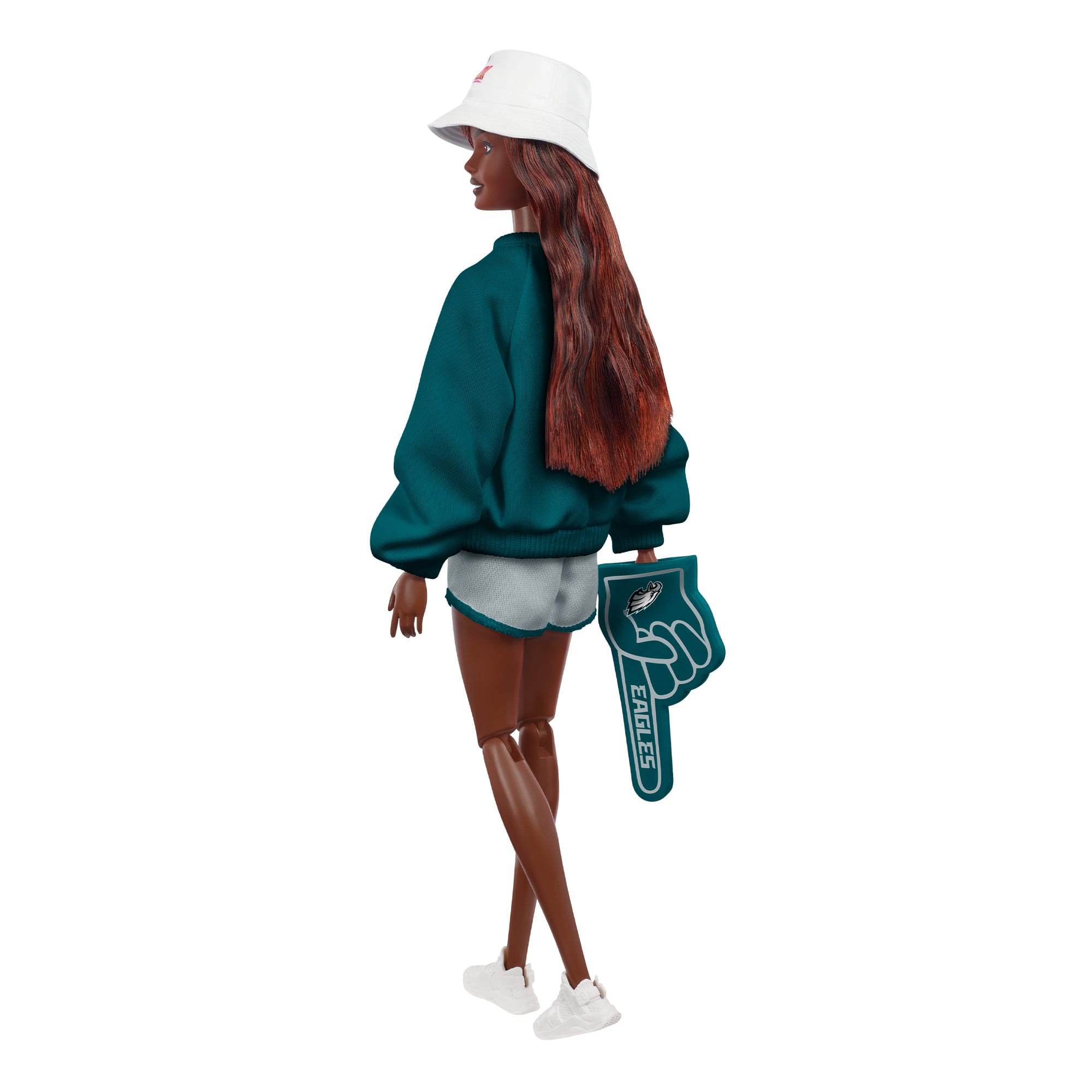 Barbie x Super Bowl Eagles Doll 1 - Image 6