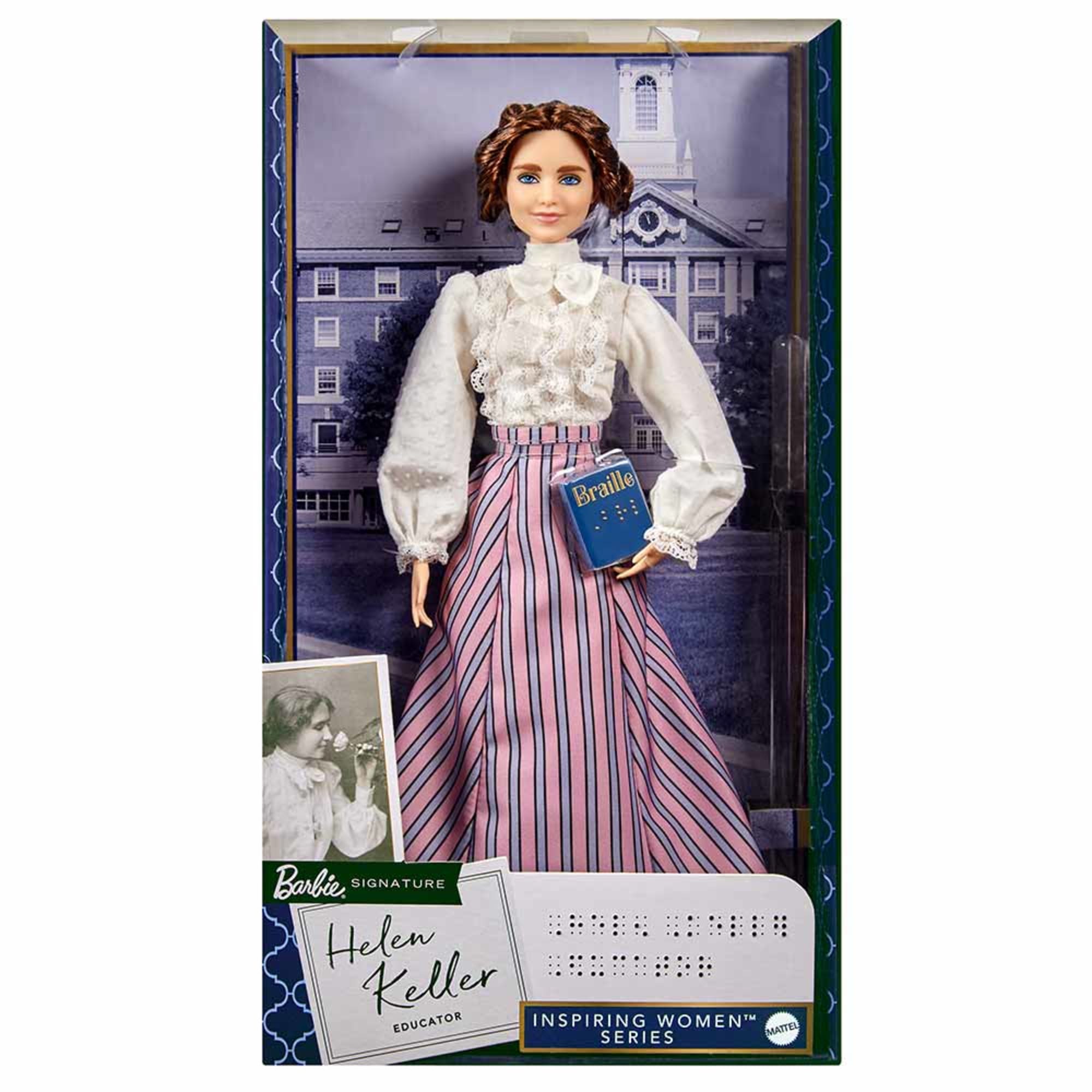 Barbie Inspiring Women Helen Keller Doll - Image 7