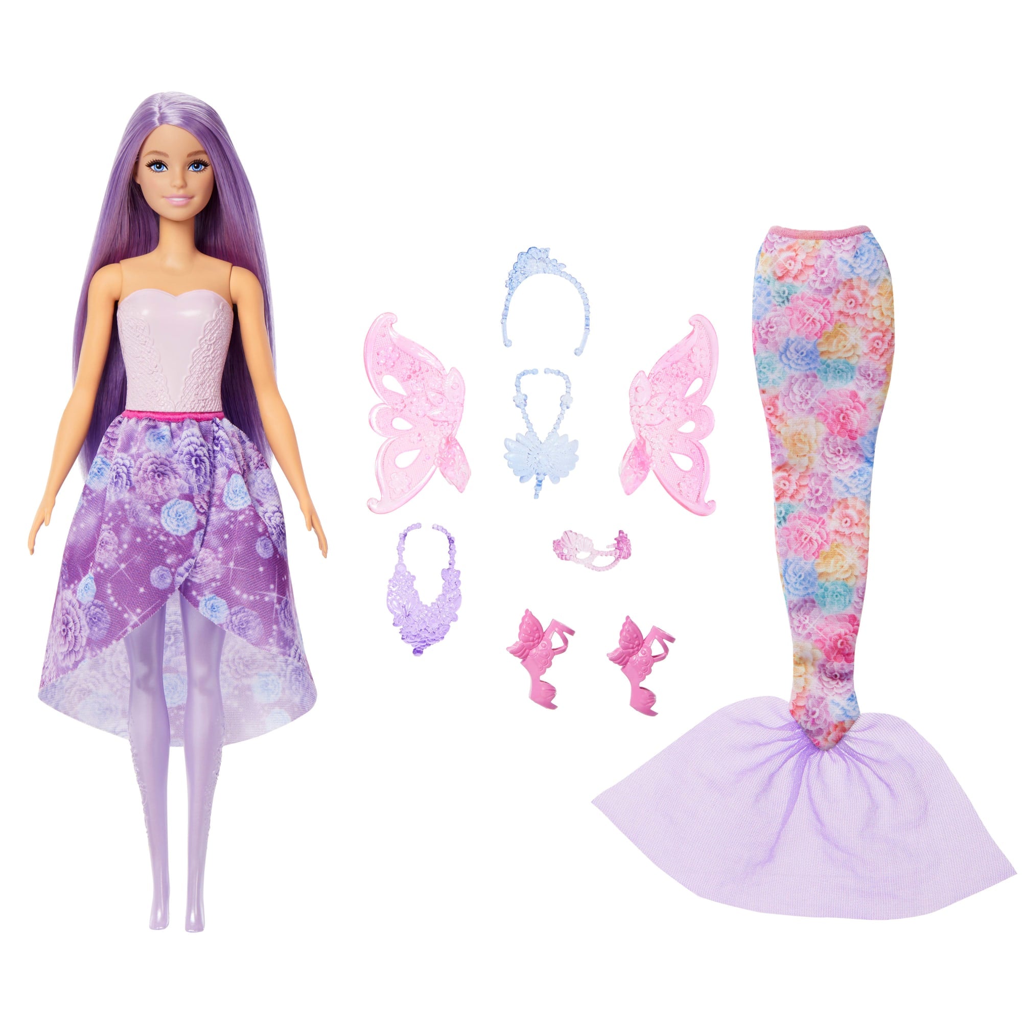 Barbie Muñeca Looks de Hada y Sirena - Image 4
