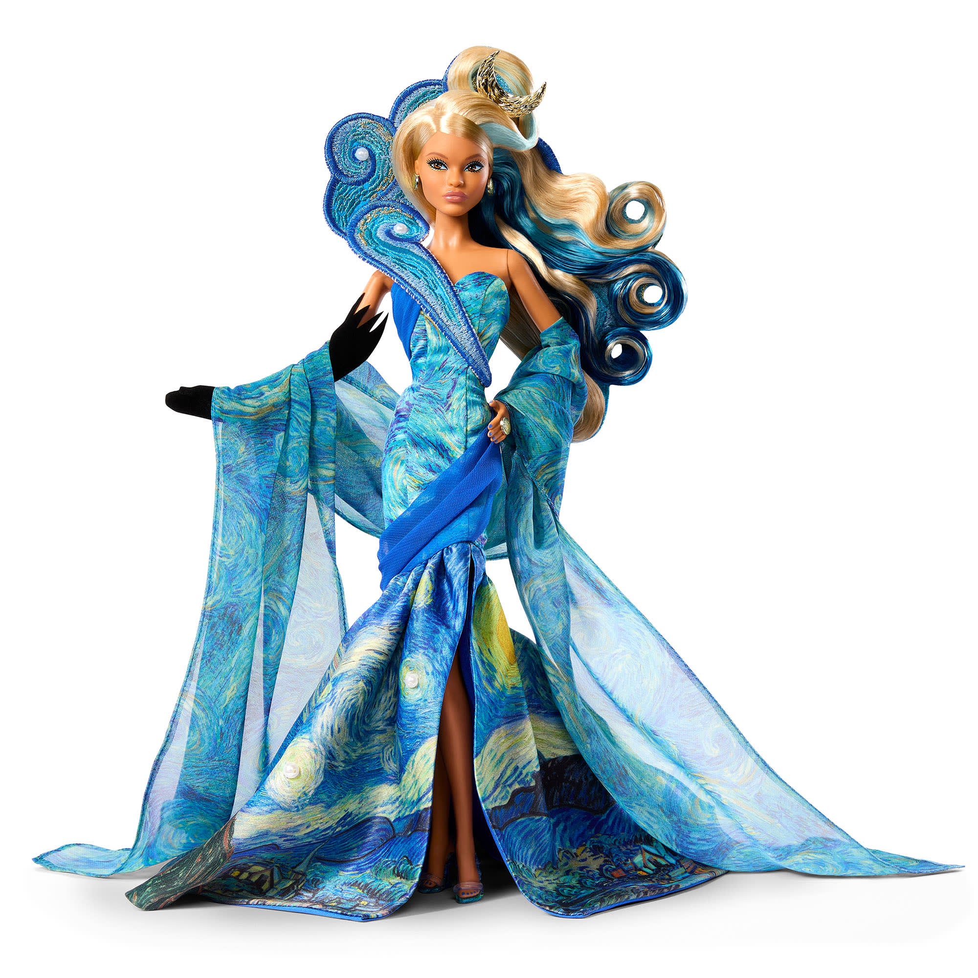 Barbie x MoMA Vincent van Gogh Doll - Image 6