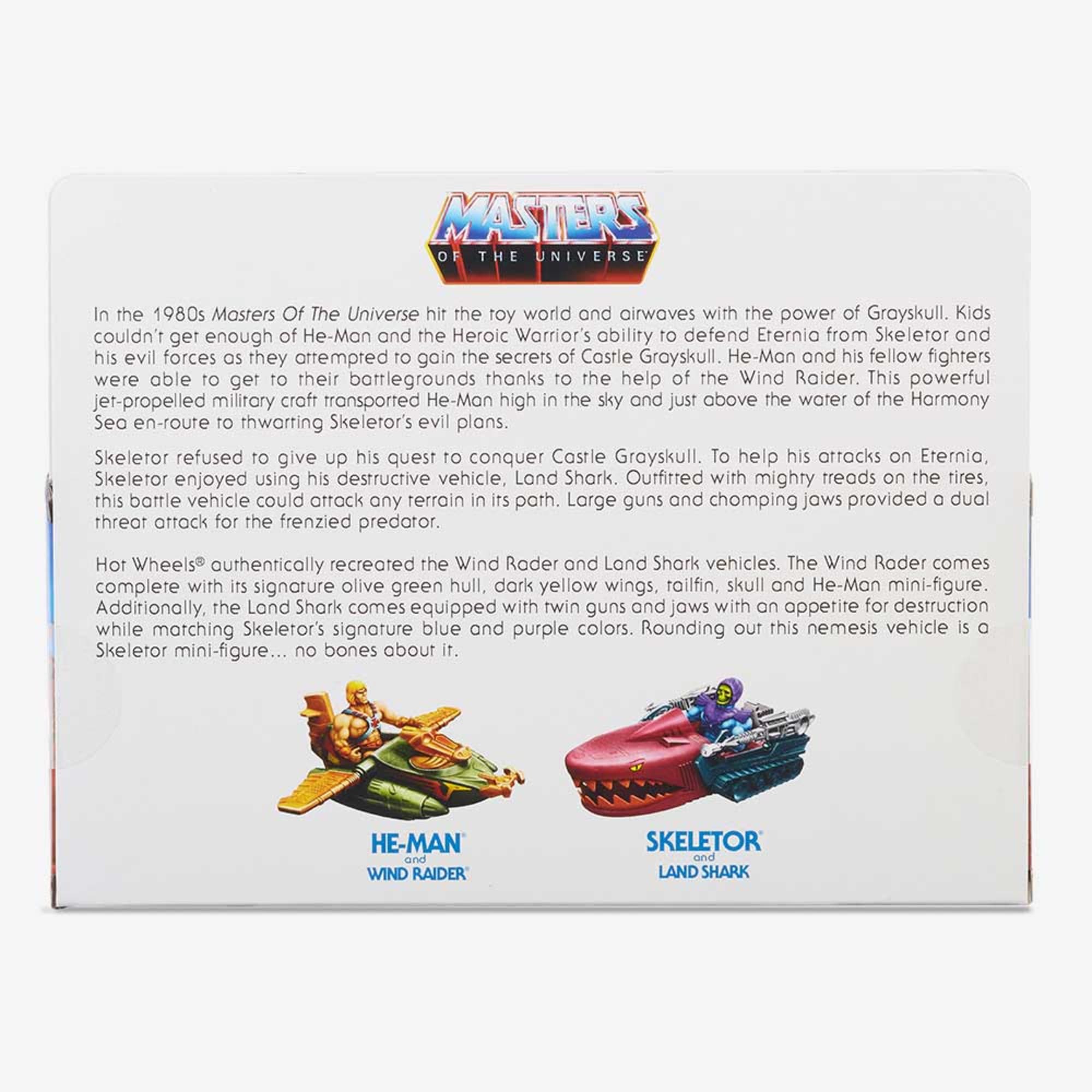 Hot Wheels Masters of the Universe Wind Raider vs. Land Shark - Image 9