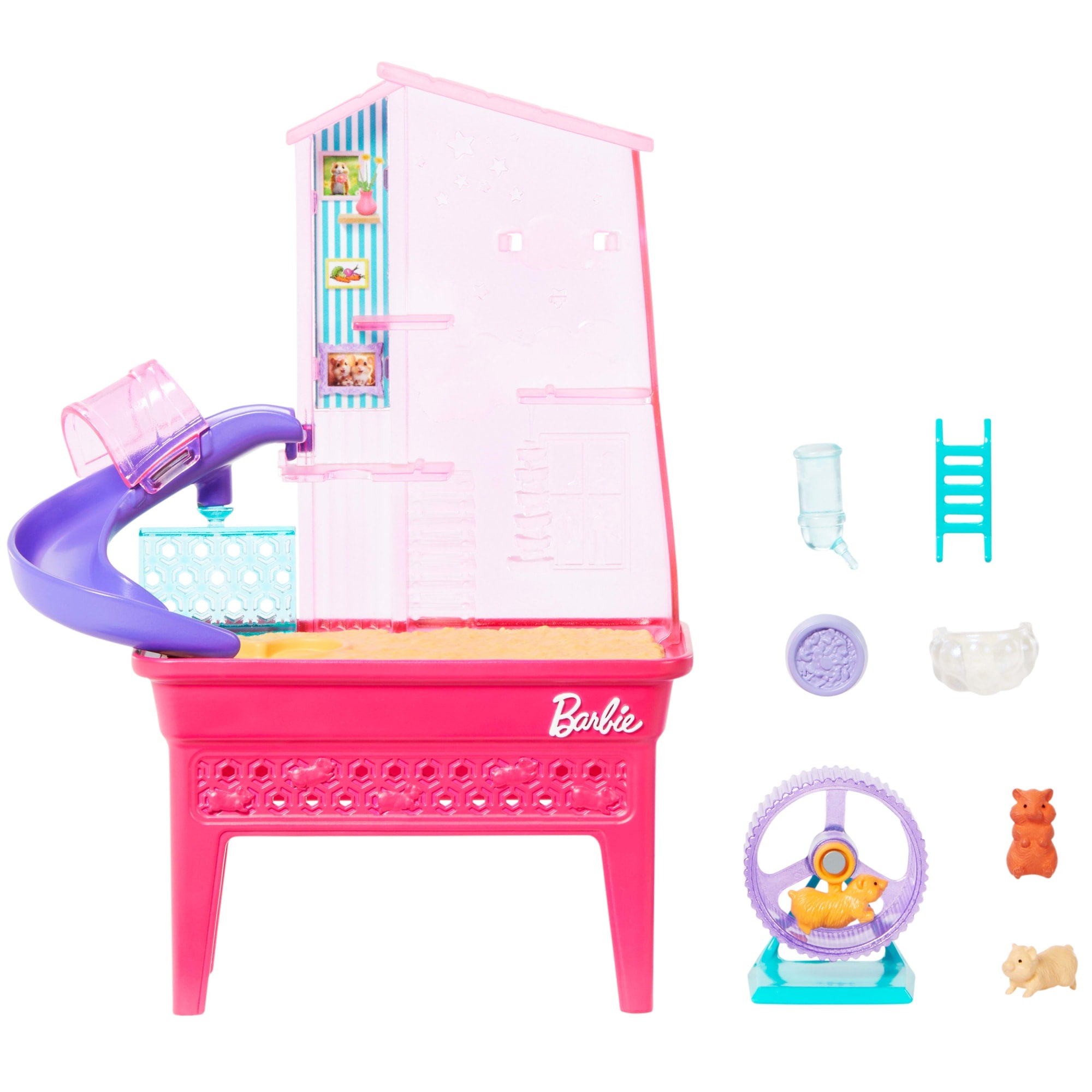 Barbie World Coffret de Jeu Terrain de Jeu Pour Hamsters. 9Acc. - Image 5