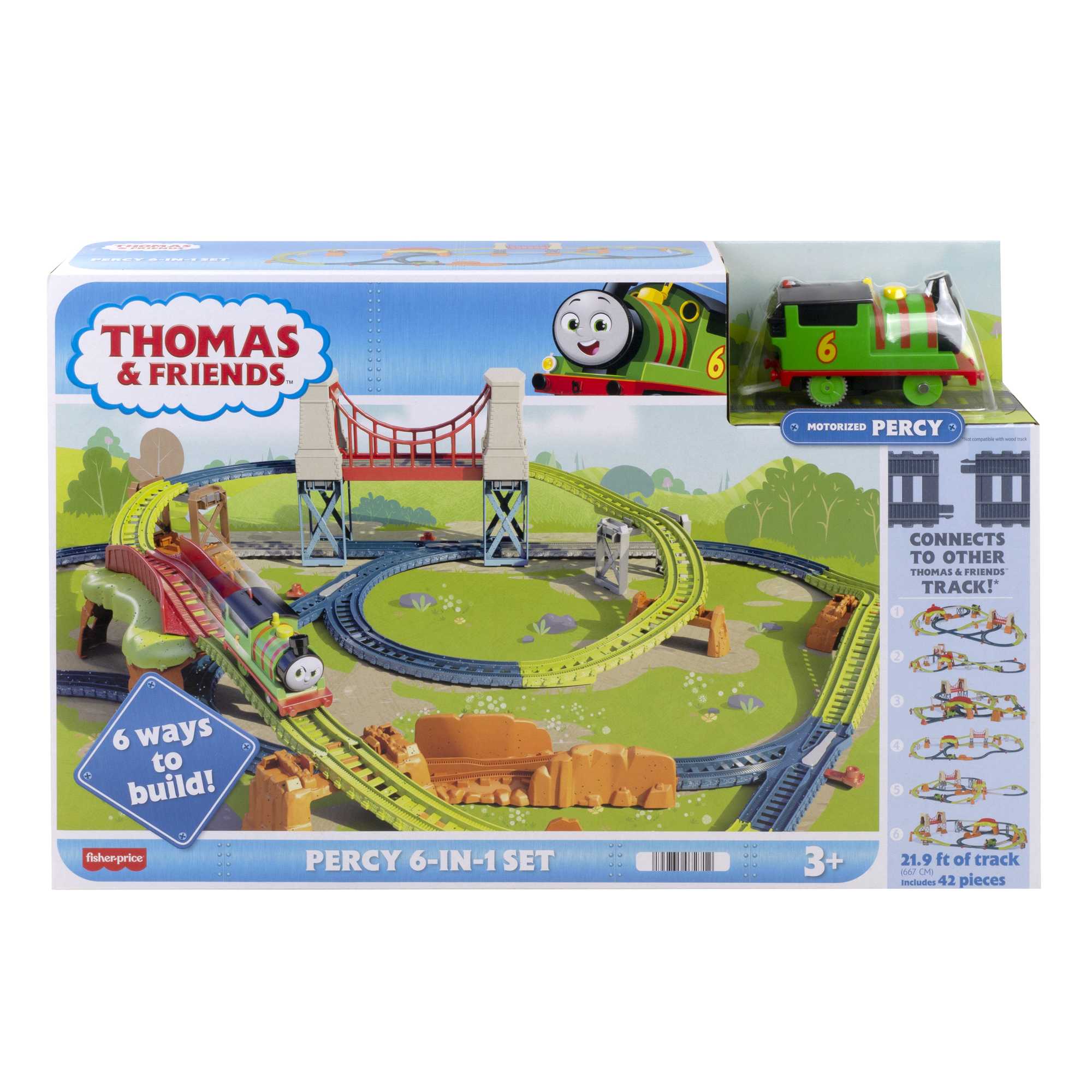 Thomas & Friends Pista de Juguete Percy 6 en 1 - Image 6