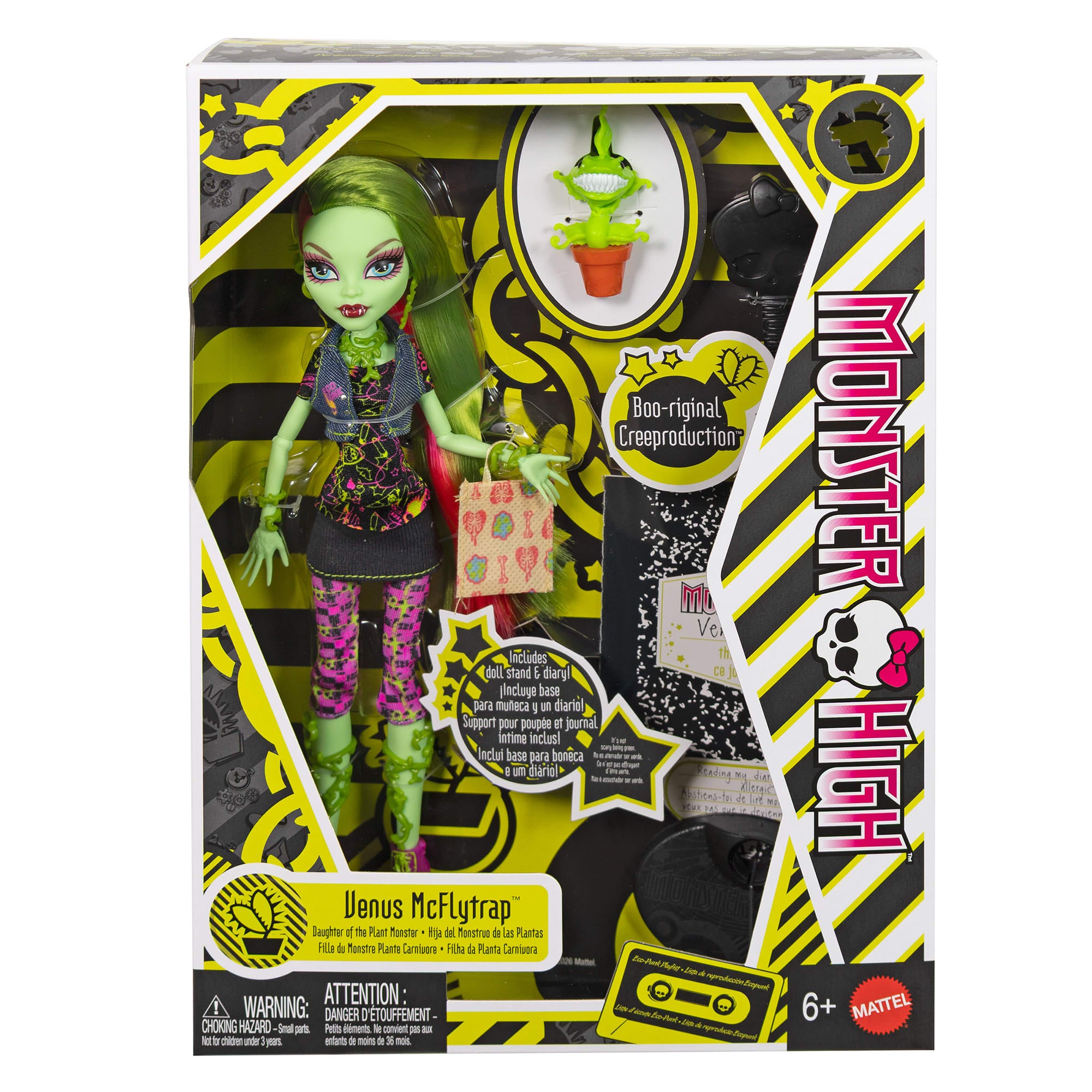 Monster High Boo-riginal Creeproduction Venus McFlytrap Doll - Image 8