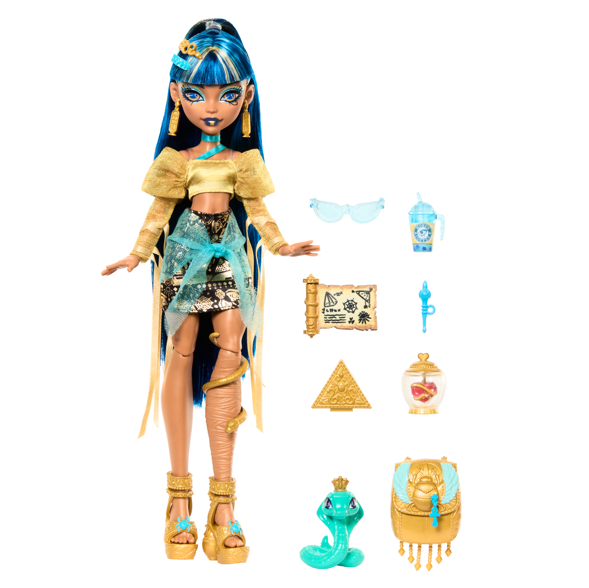 Monster High Muñeca Cleo Nuevo Look - Image 4