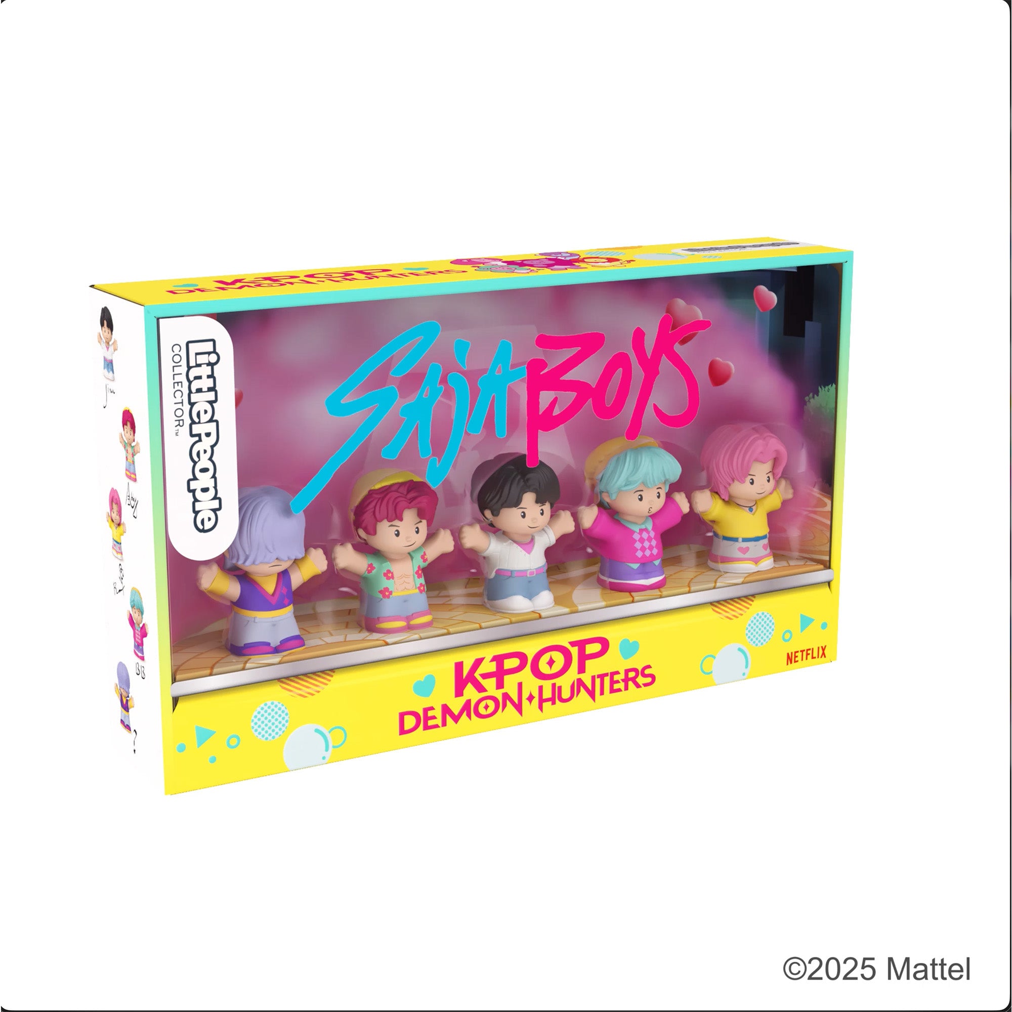 Little People Collector KPop Demon Hunters Saja Boys Figure Set - Image 12