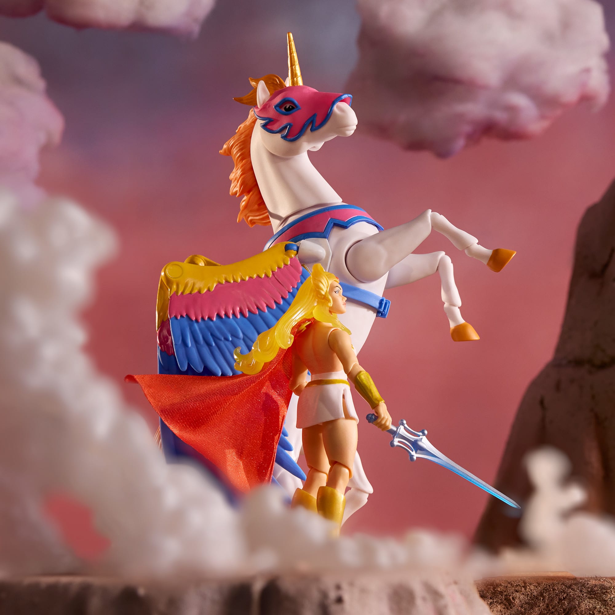 Masters of the Universe Origins She-Ra and Swift Wind 2-Pack - Image 3
