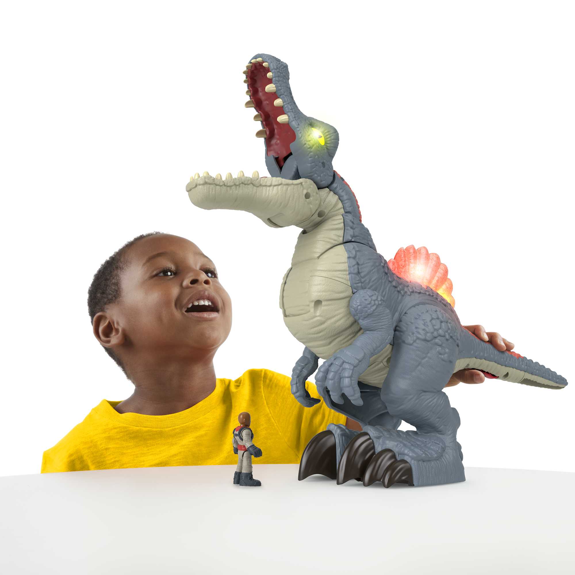 Imaginext-Jurassic World-Spinosaurus dents Acérées-Coffret - Image 2