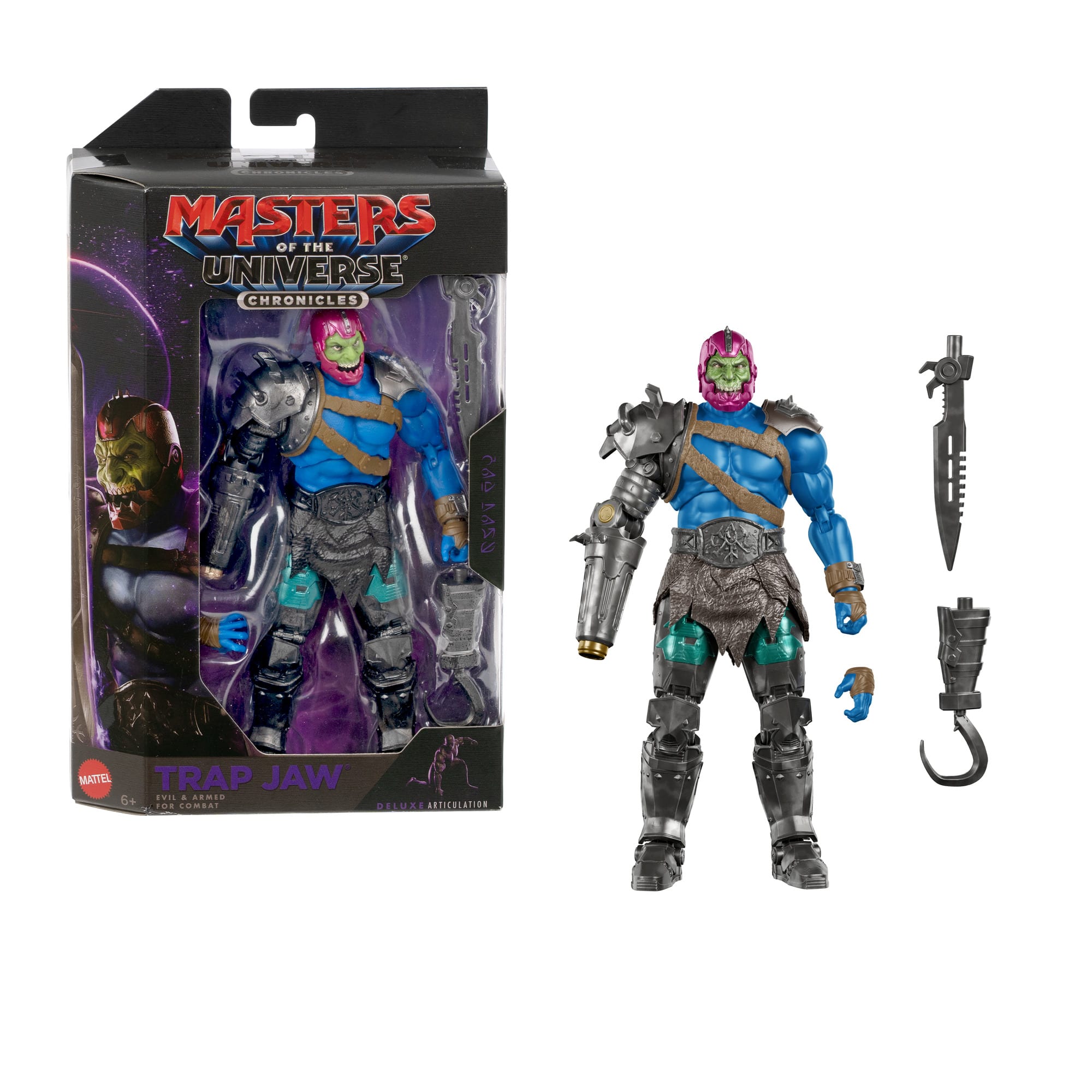 Masters of the Universe Chronicles Trap Jaw Action Figure - Image 8