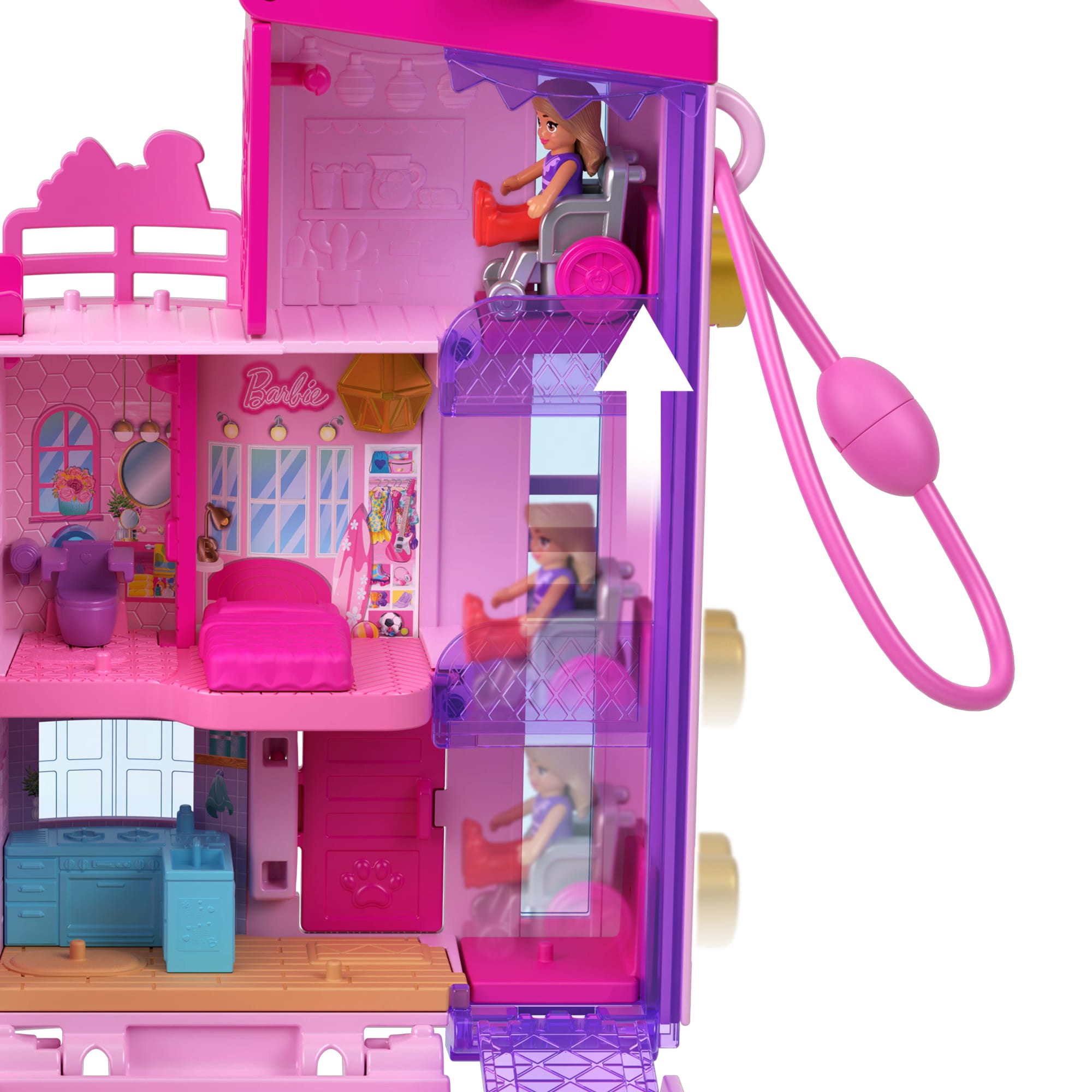 Polly Pocket Barbie Dreamhouse Compact - Image 6