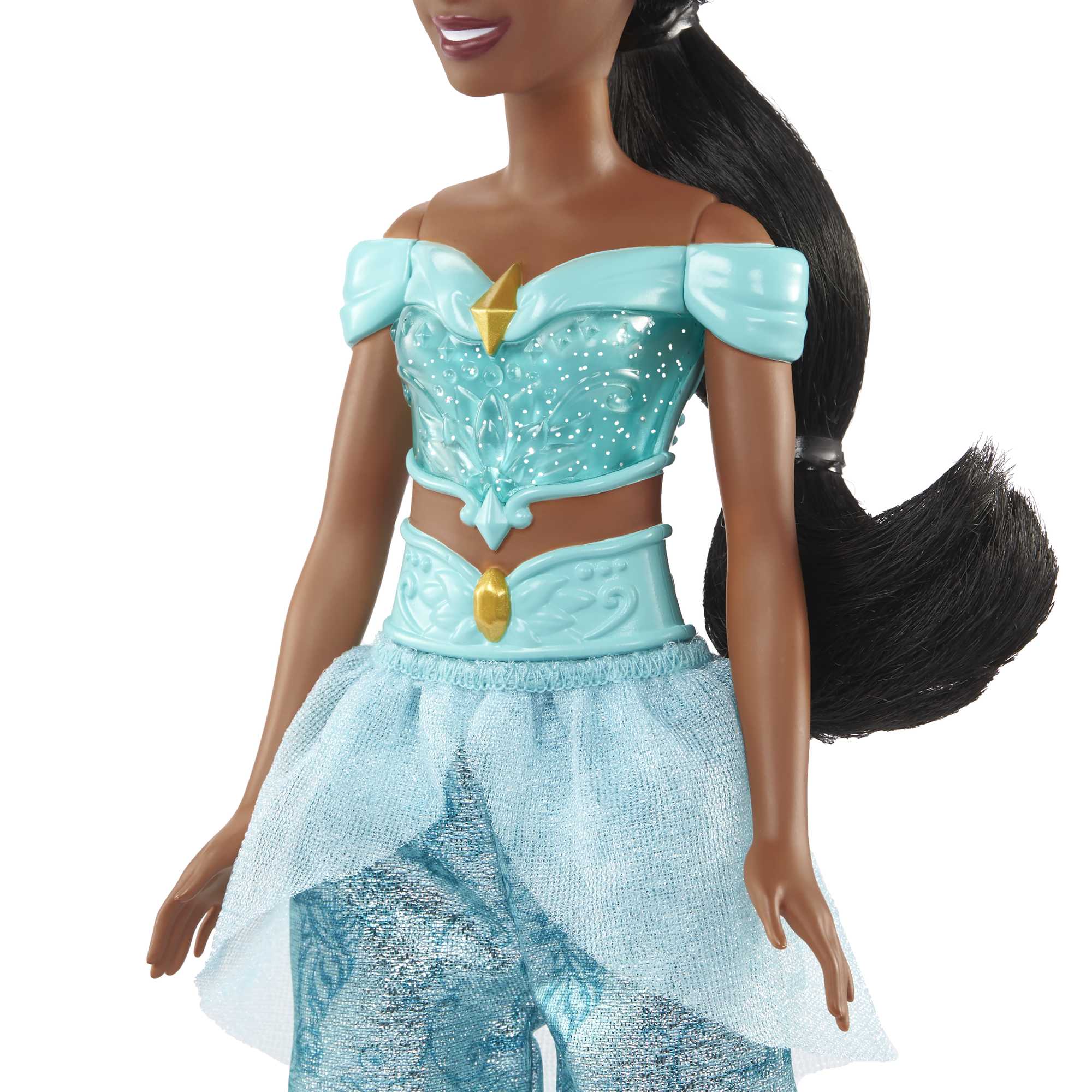 Disney Princess Jasmine Doll With Sparkling Fashion & Accessories. Inspired By Aladdin Movie - Image 4