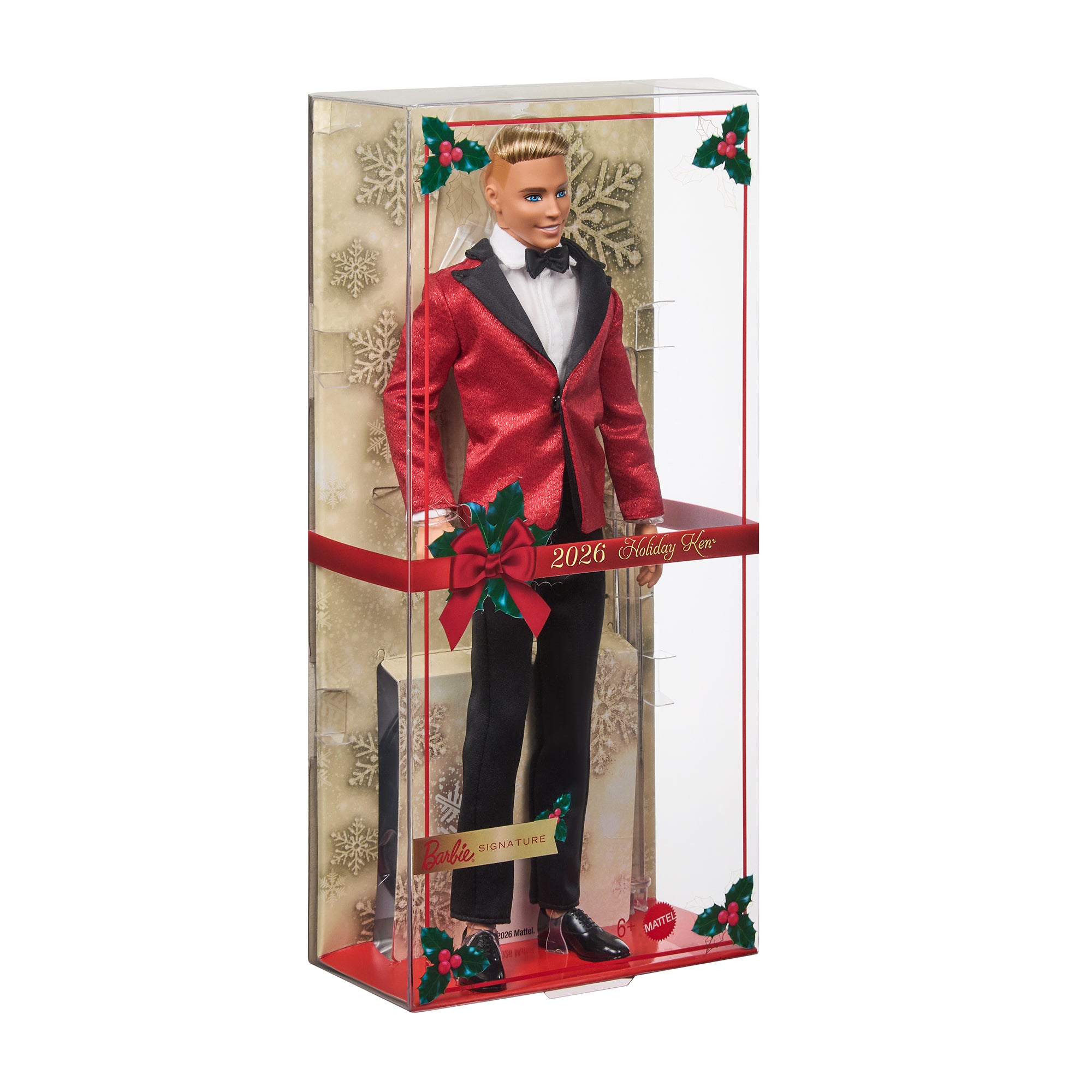 Barbie Signature 2026 Holiday Ken Doll with Blonde Hair - Image 7