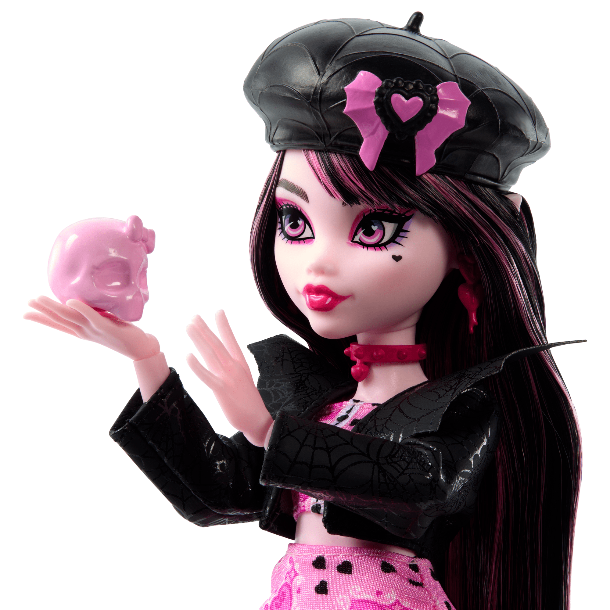 Monster High Fearbook Draculaura Fashion Doll With Jacket. Yearbook. And Movie Club Accessories - Image 3