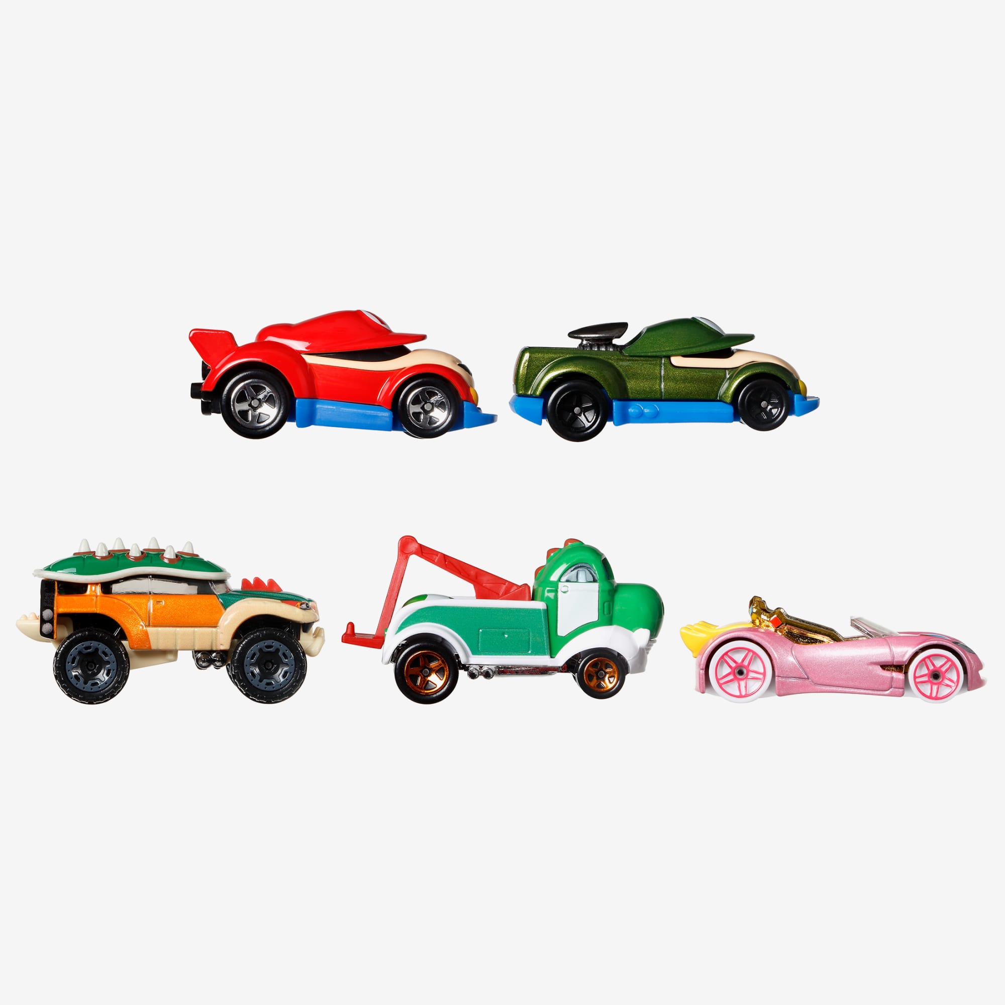 Hot Wheels Super Mario Character Cars 5-Pack - Image 3