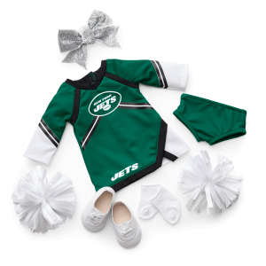 American Girl® x NFL New York Jets Cheer Uniform for 18-inch Dolls