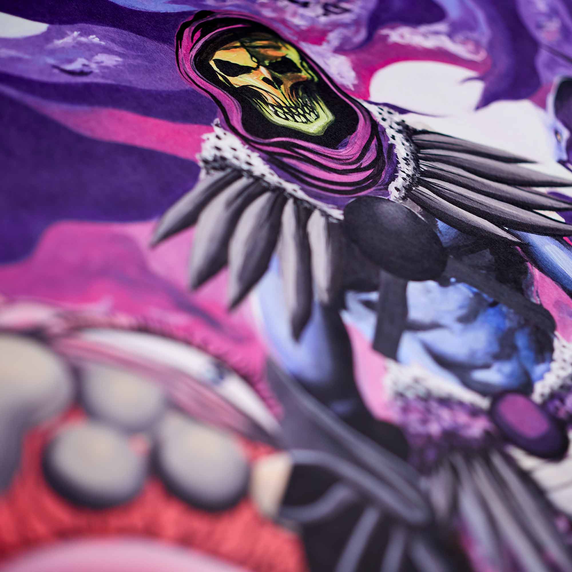 Gianni Lee X Skeletor Artist Print - Image 3