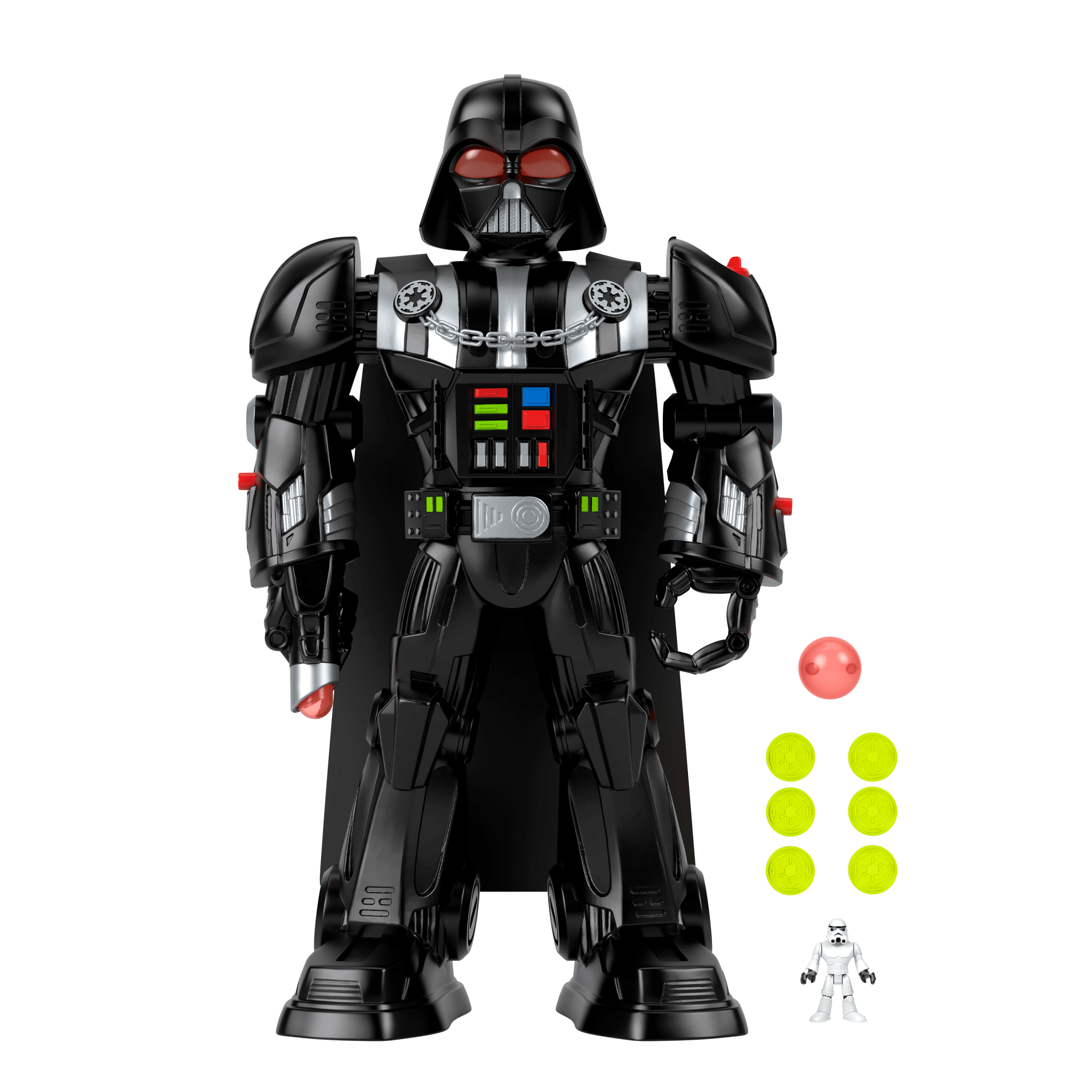 Imaginext Star Wars Robot Dark Vador. 60+ Cm. Clé Stormtrooper - Image 5