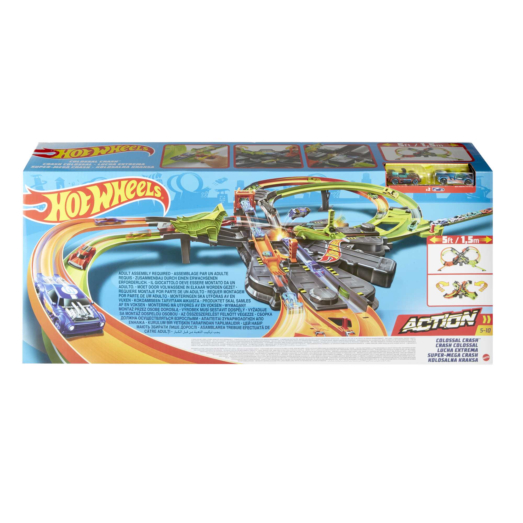 Hot Wheels Colossal Crash Track Set - Image 6