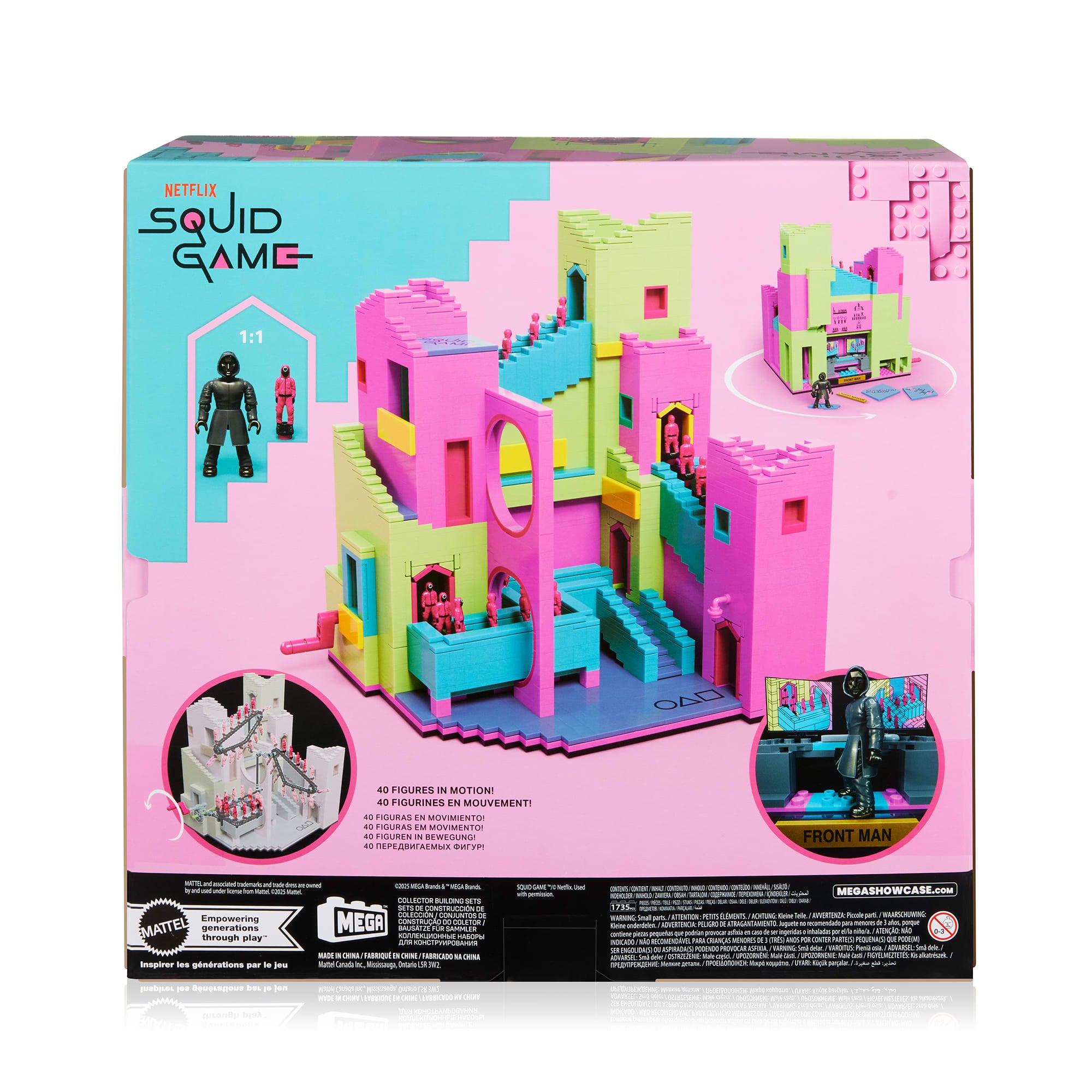 MEGA Squid Game Staircase Collector Building Set - Image 25