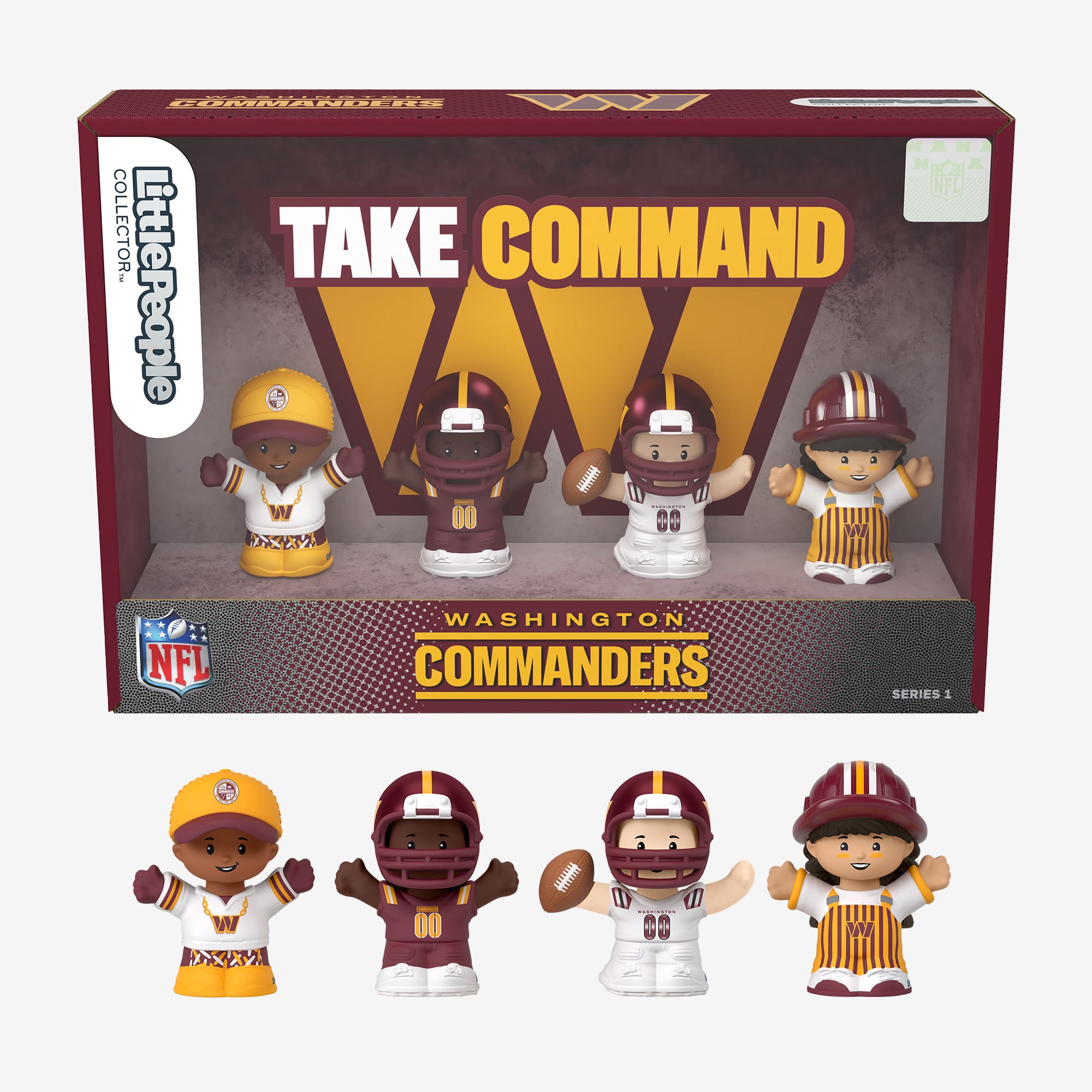 Little People Collector x NFL Washington Commanders Set - Image 3