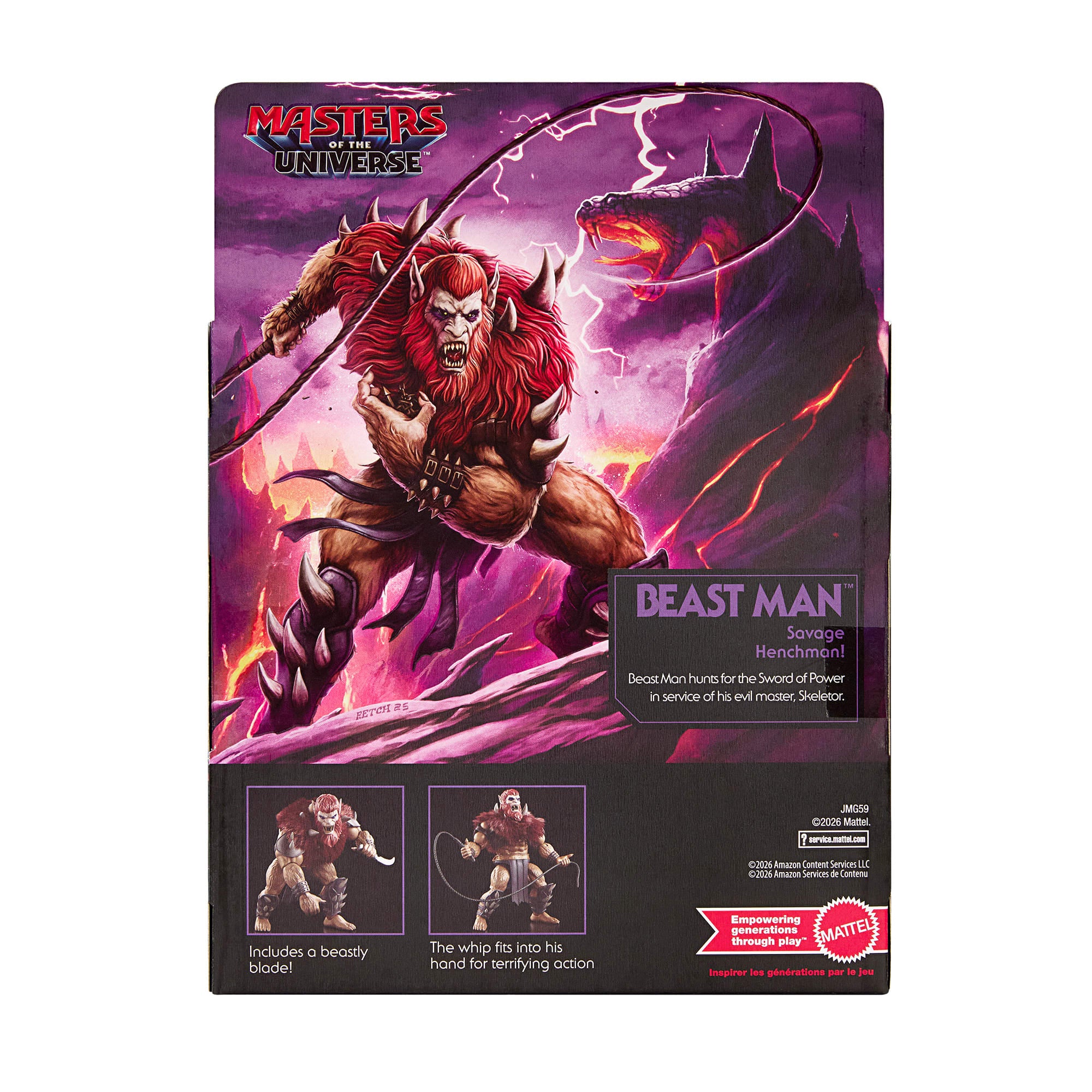 Masters of the Universe Origins Deluxe Beast Man - Image 8