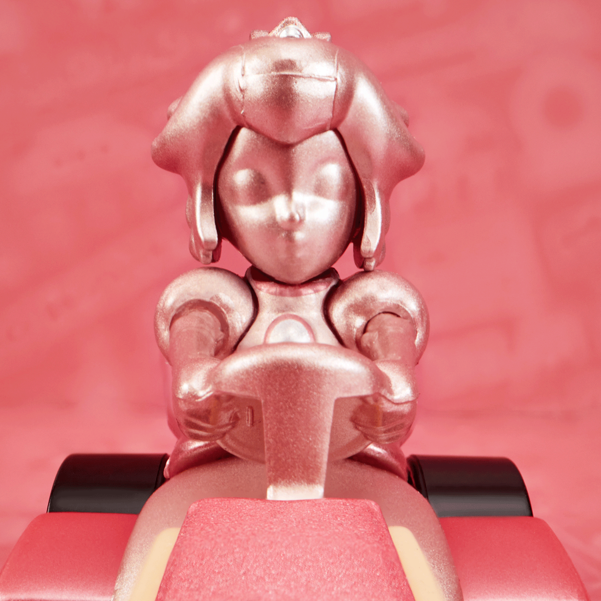 Hot Wheels Mario Kart Pink Gold Peach Collectible Vehicle - Image 7