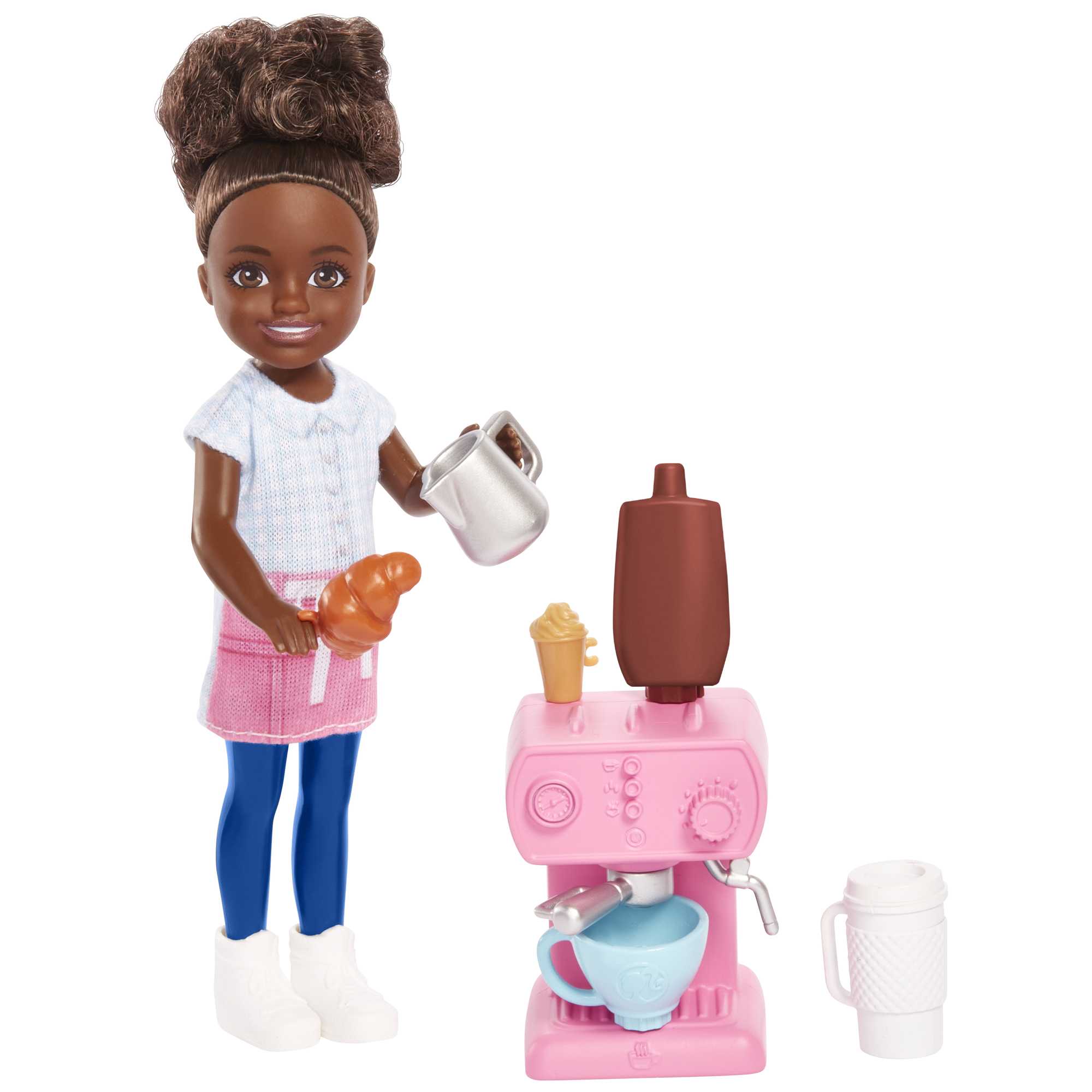 Barbie Toys. Chelsea Doll And Accessories Barista Set. Can Be Small Doll - Image 4